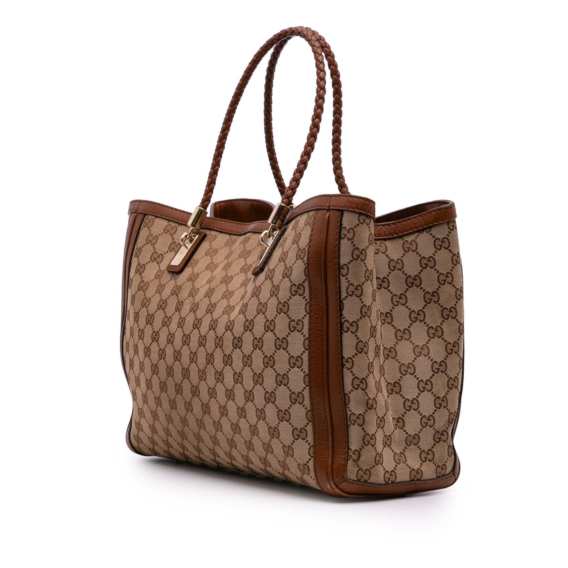 Gucci Medium GG Canvas Bella Tote