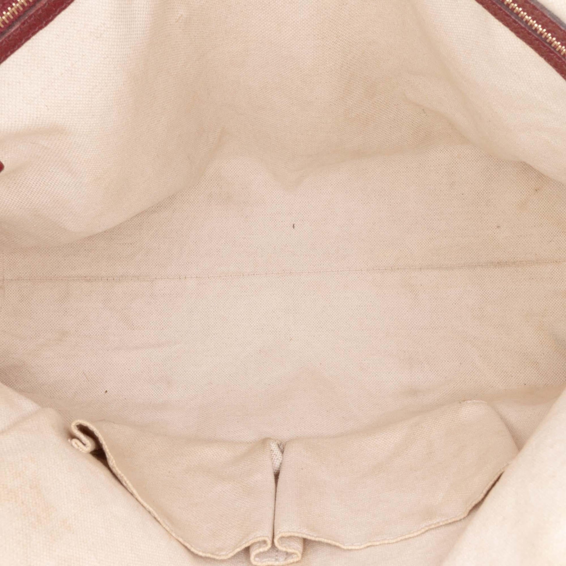 Gucci Medium GG Canvas Bree Dome Tote
