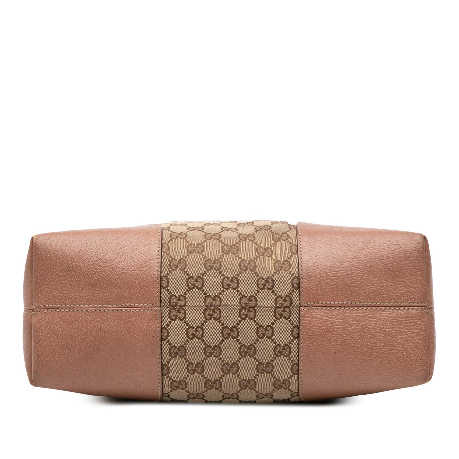 Gucci Medium GG Canvas Bree Dome Tote