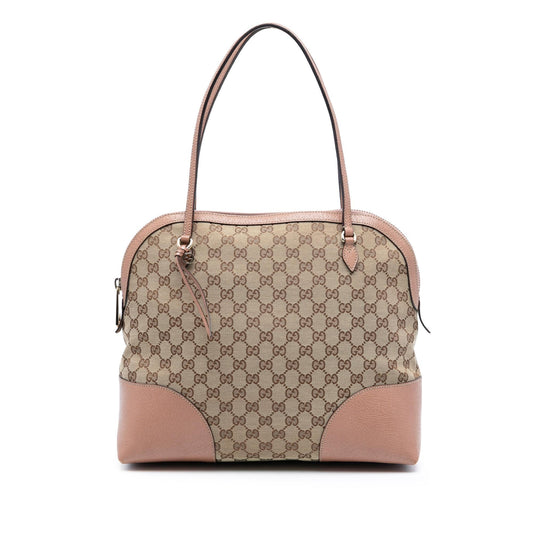 Gucci Medium GG Canvas Bree Dome Tote
