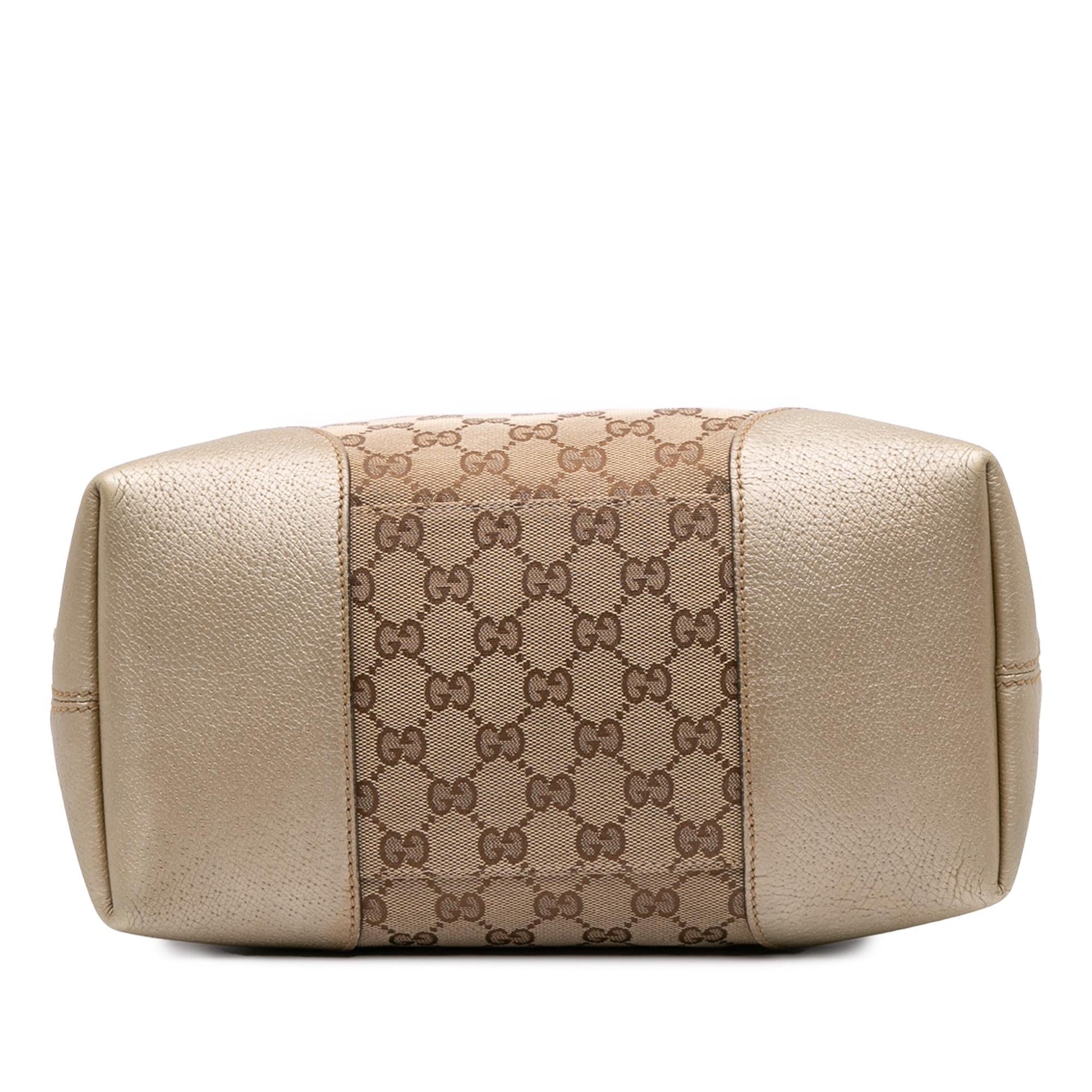 Gucci Medium GG Canvas Bree Satchel