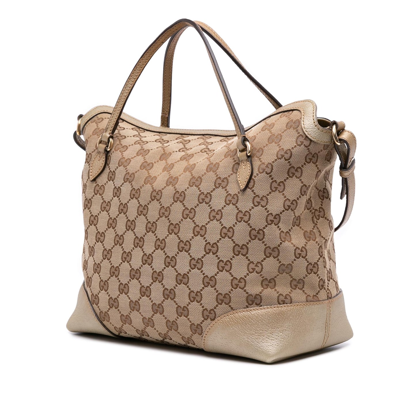 Gucci Medium GG Canvas Bree Satchel