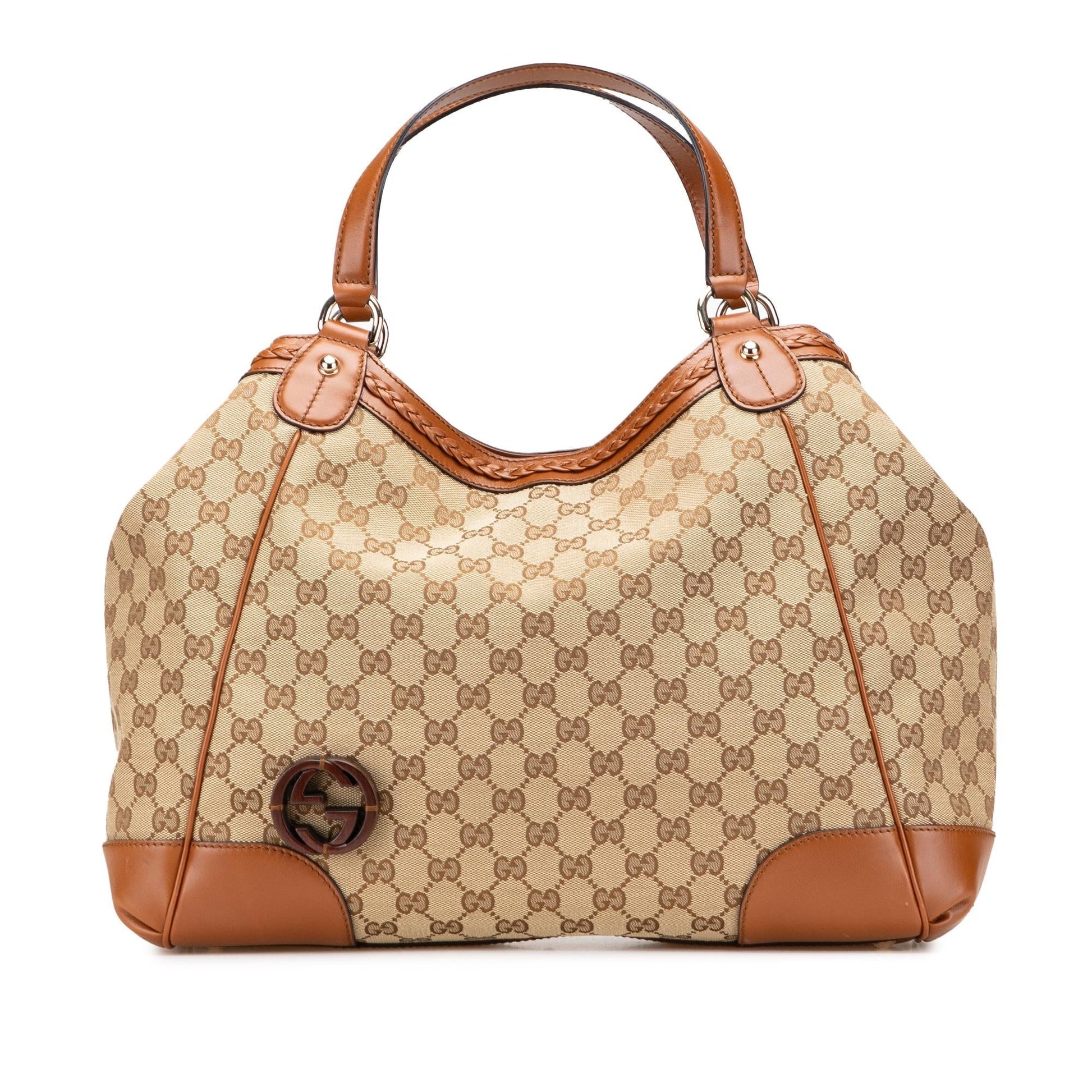 Gucci Medium GG Canvas Brick Lane Tote