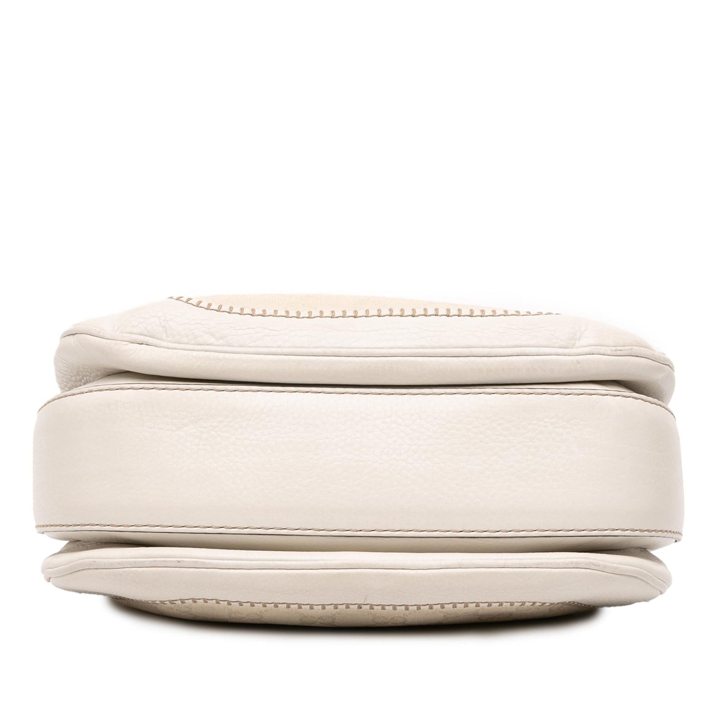 Gucci Medium GG Canvas New Bamboo Satchel