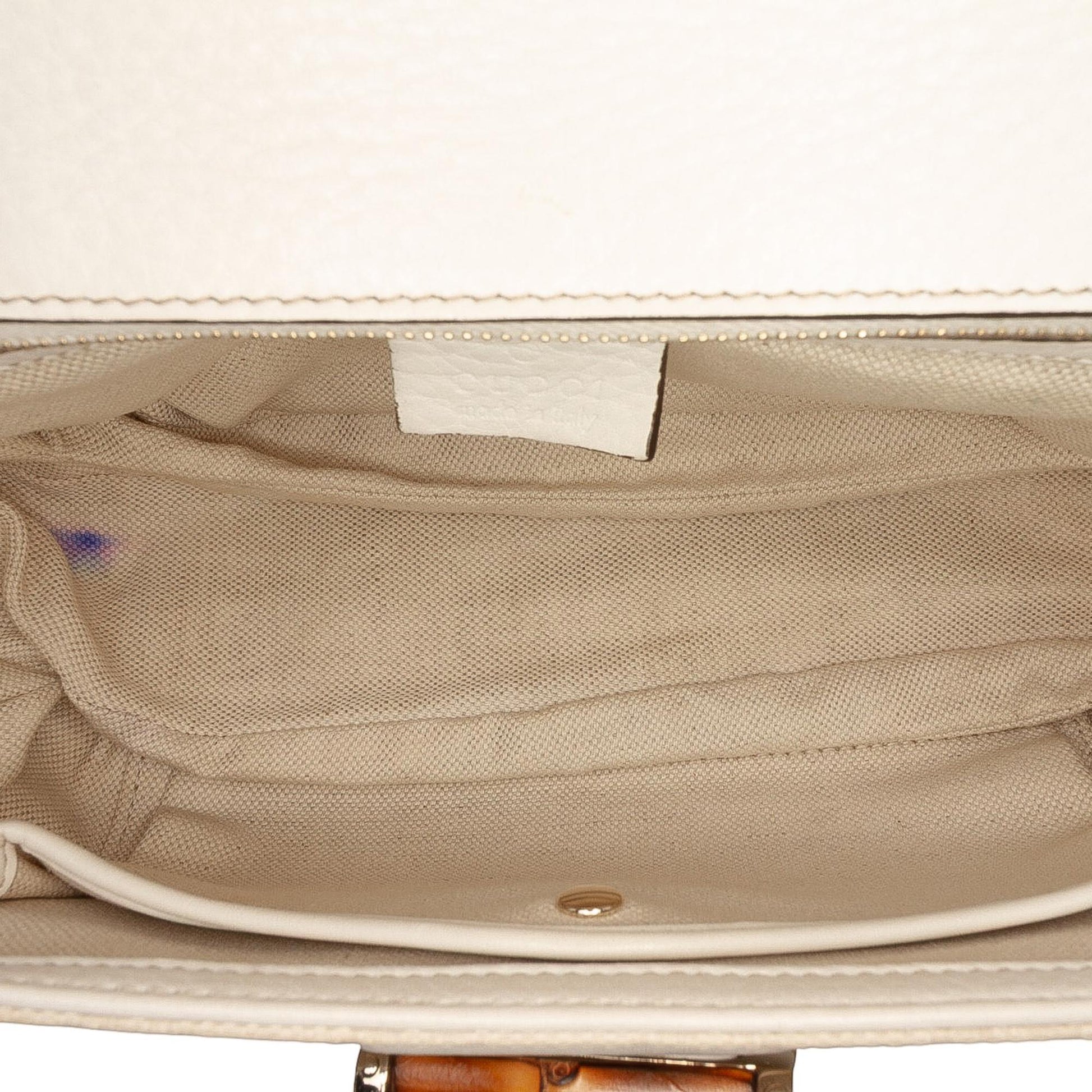 Gucci Medium GG Canvas New Bamboo Satchel