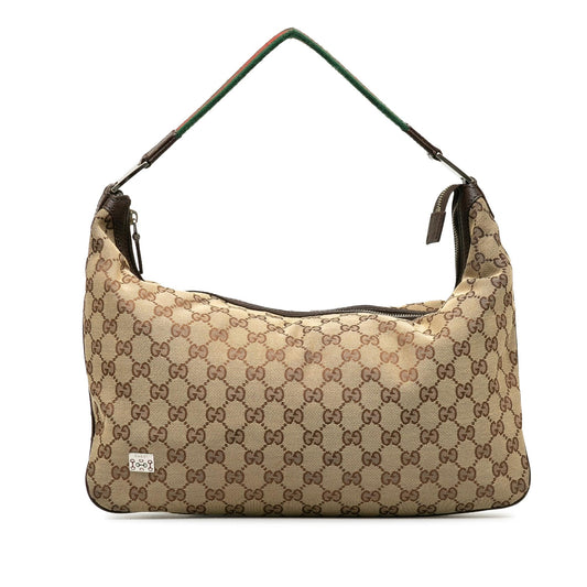 Gucci Canvas Shoulder Bag