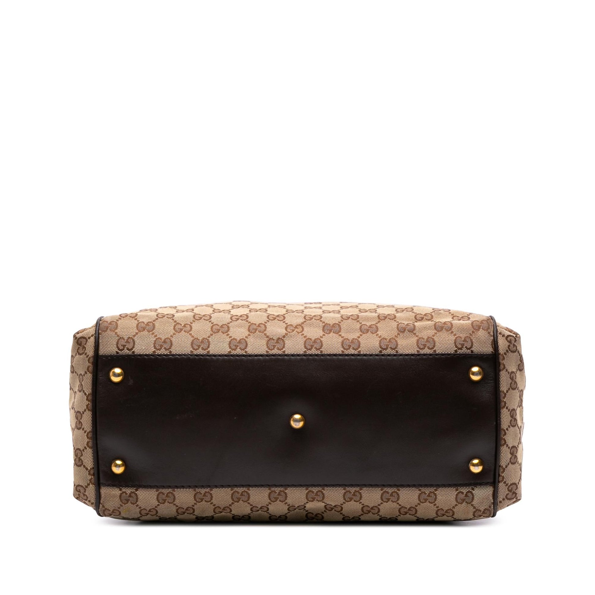 Gucci Medium GG Canvas Scarlett Satchel