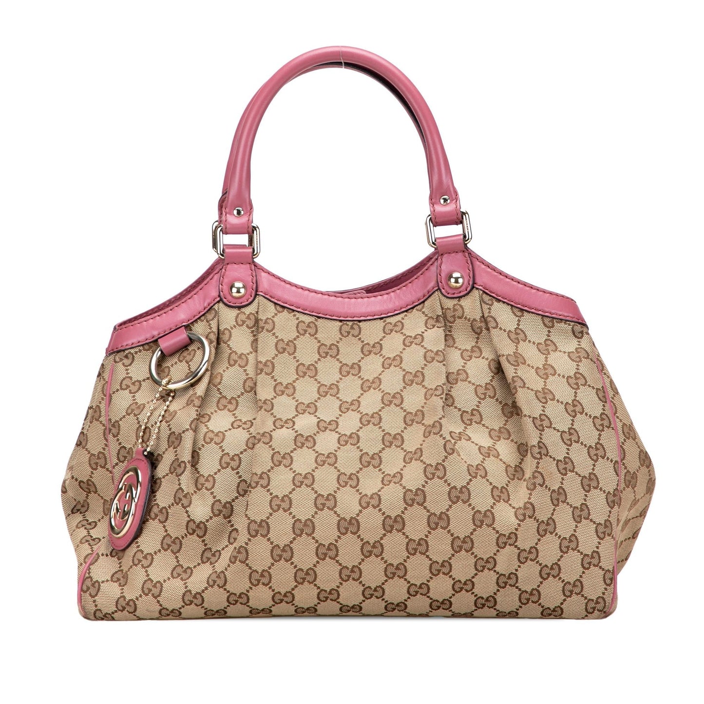 Gucci Medium GG Canvas Sukey Tote