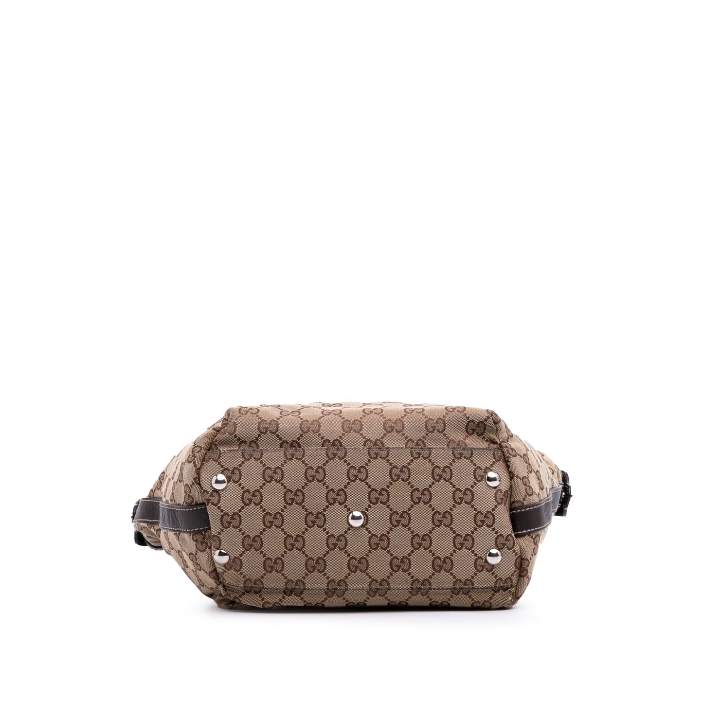 Gucci Medium GG Canvas Web Match Ball Tote
