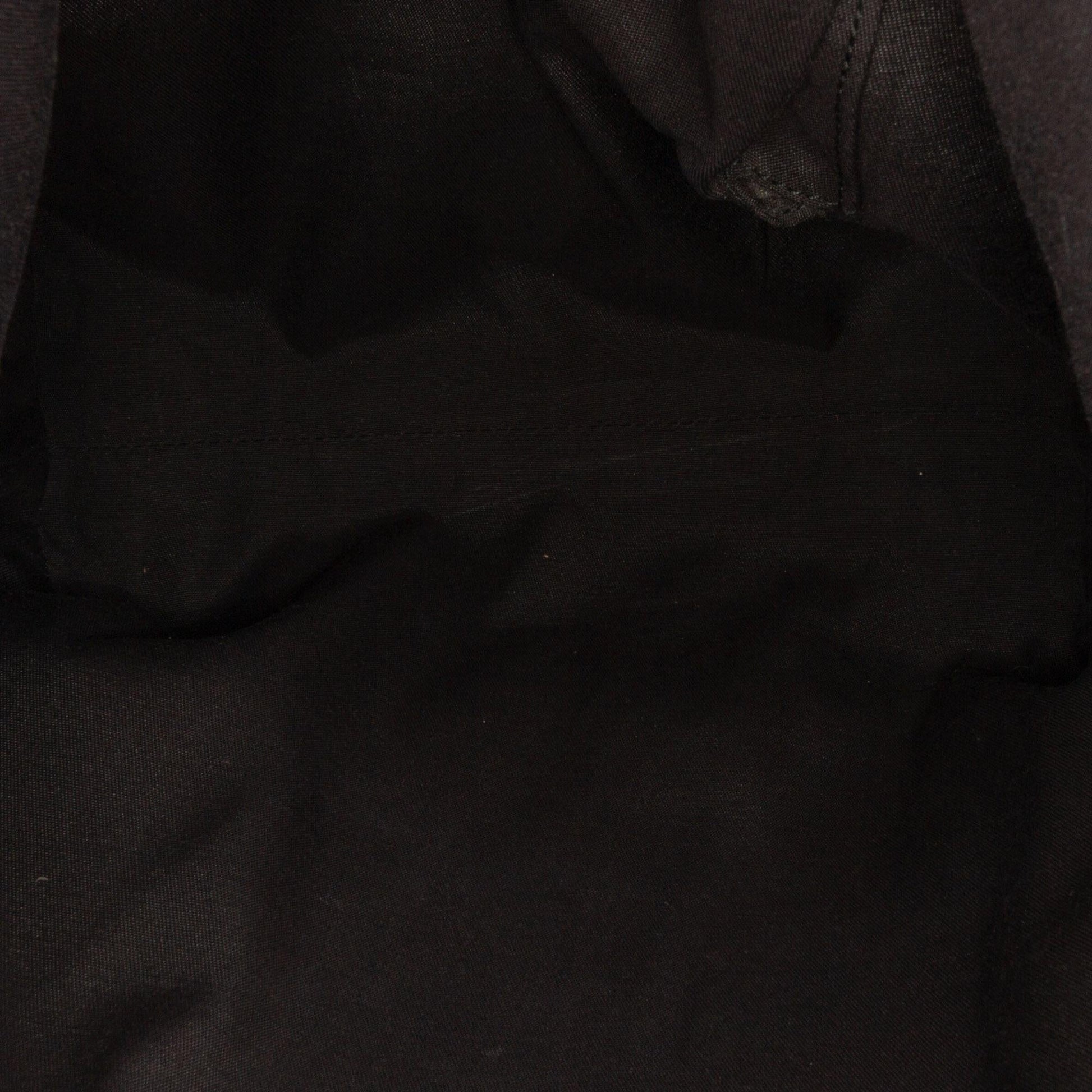 Gucci Medium GG Denim Charm Tote