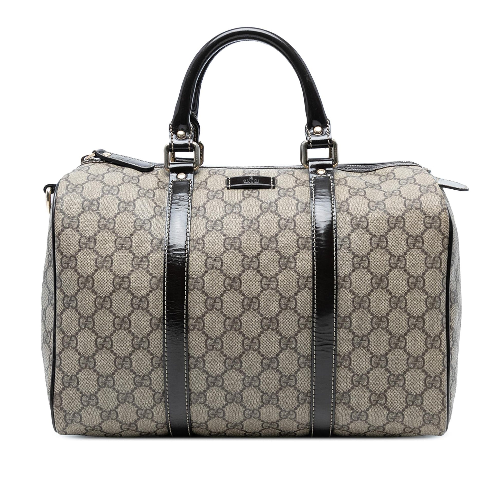 Gucci Medium GG Supreme Joy Boston Bag