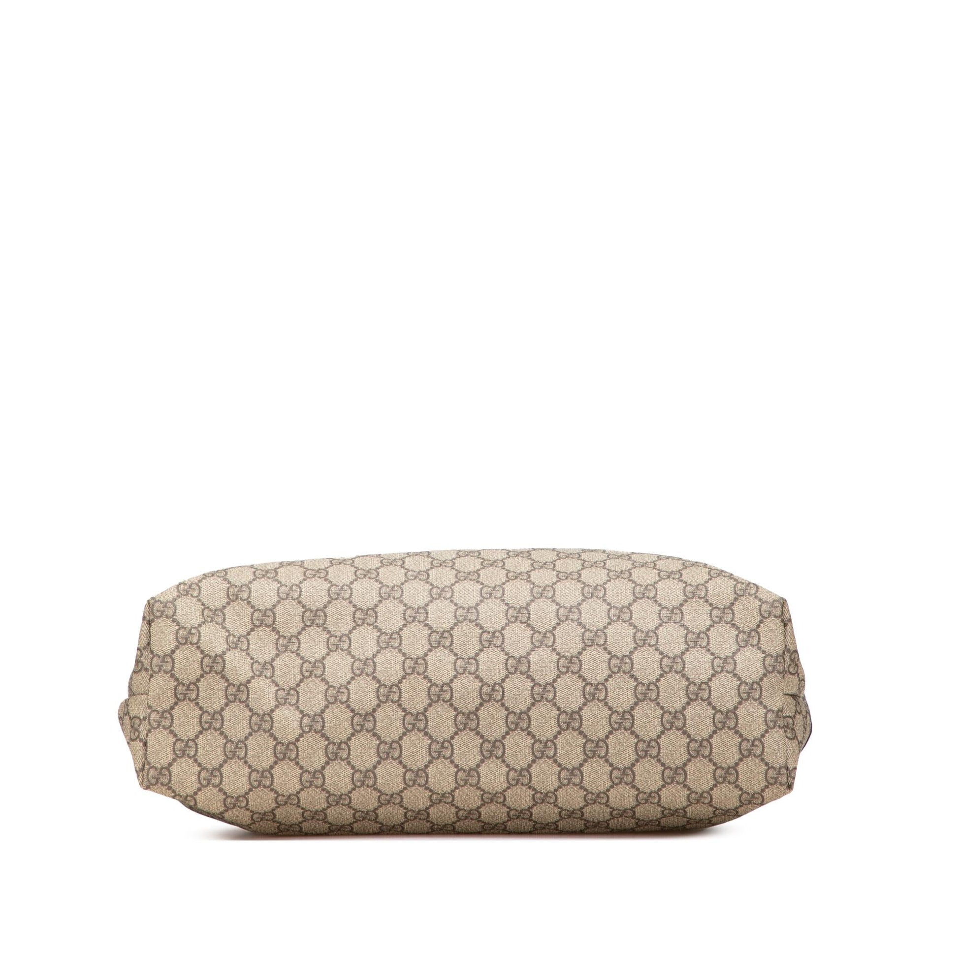 Gucci Medium GG Supreme Web Loop Tote