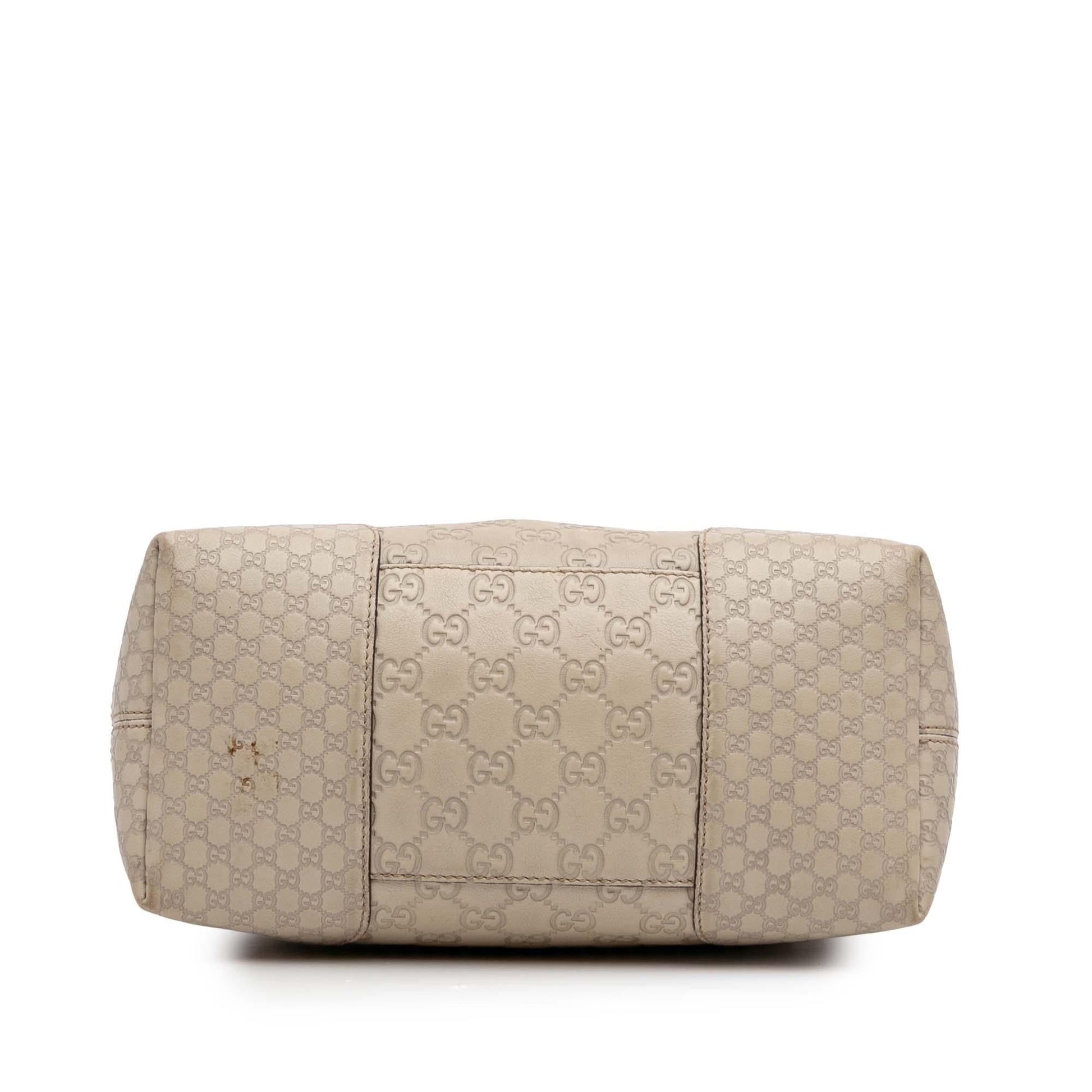 Gucci Medium Guccissima Bree Fold Over Tote