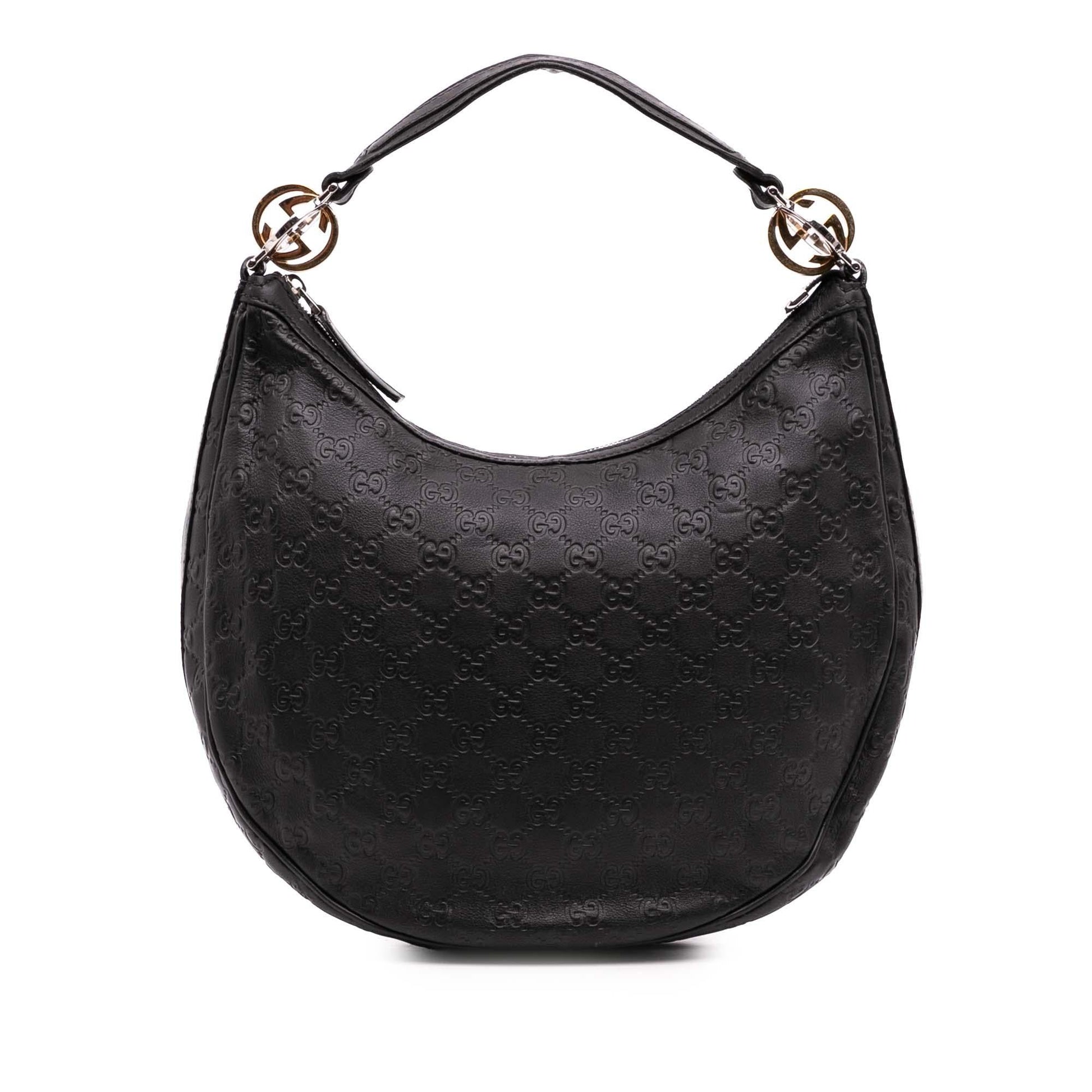 Gucci Medium Guccissima Twins Hobo