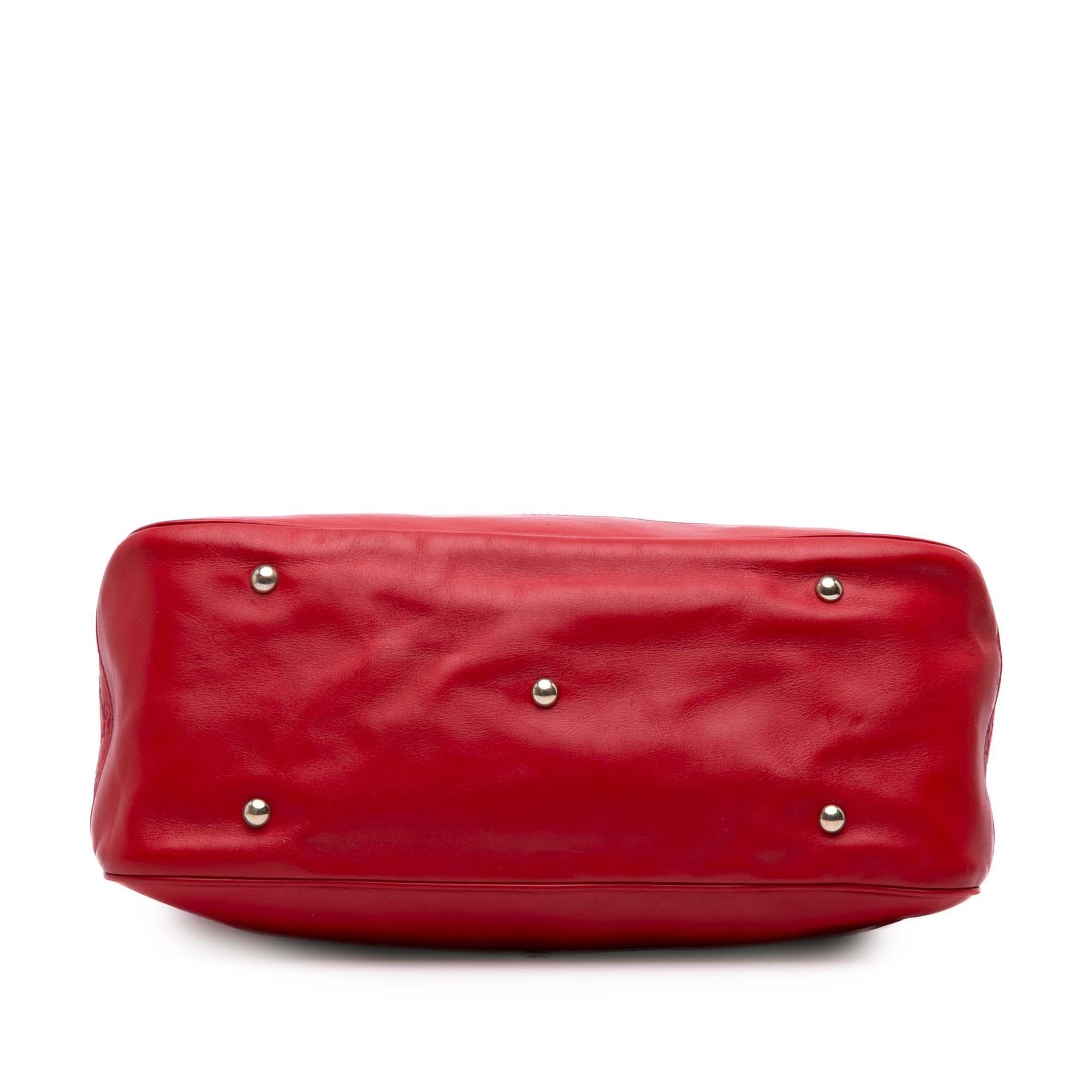 Gucci Medium Guccissima Valentine Top Handle Bag