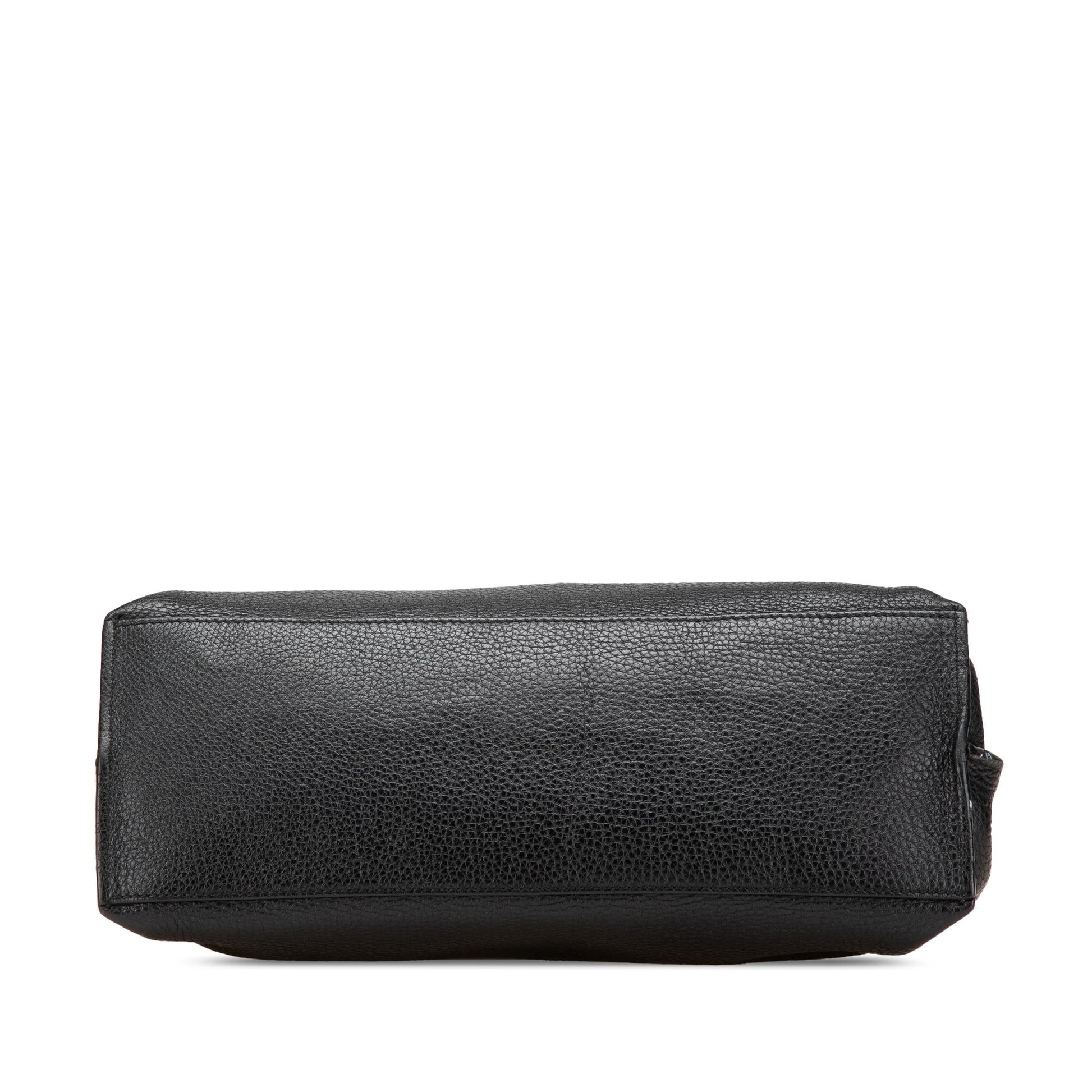 Gucci Medium Leather Bamboo Daily Satchel