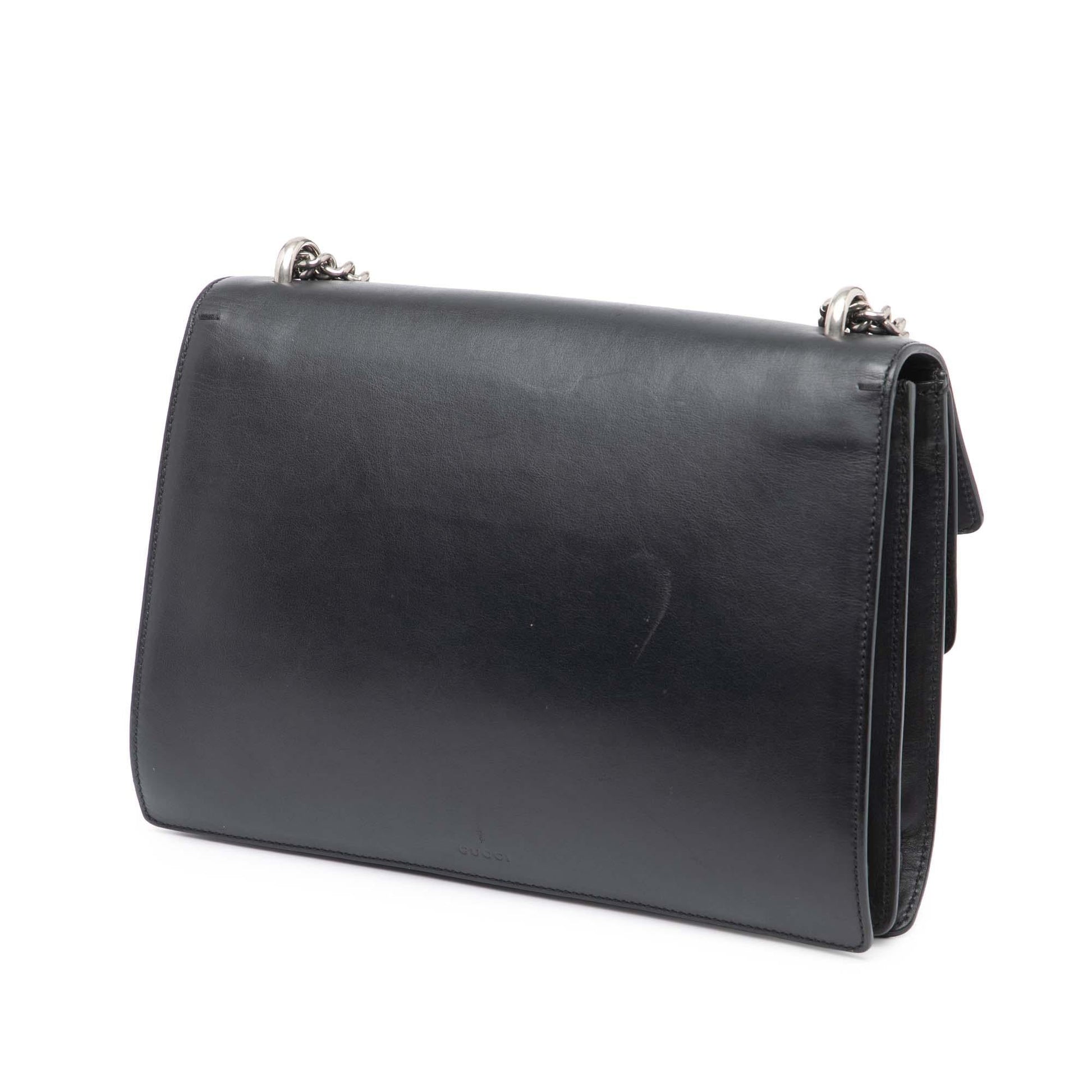 Gucci Medium Leather Dionysus Shoulder Bag