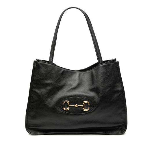 Gucci Medium Leather Horsebit 1955 Tote