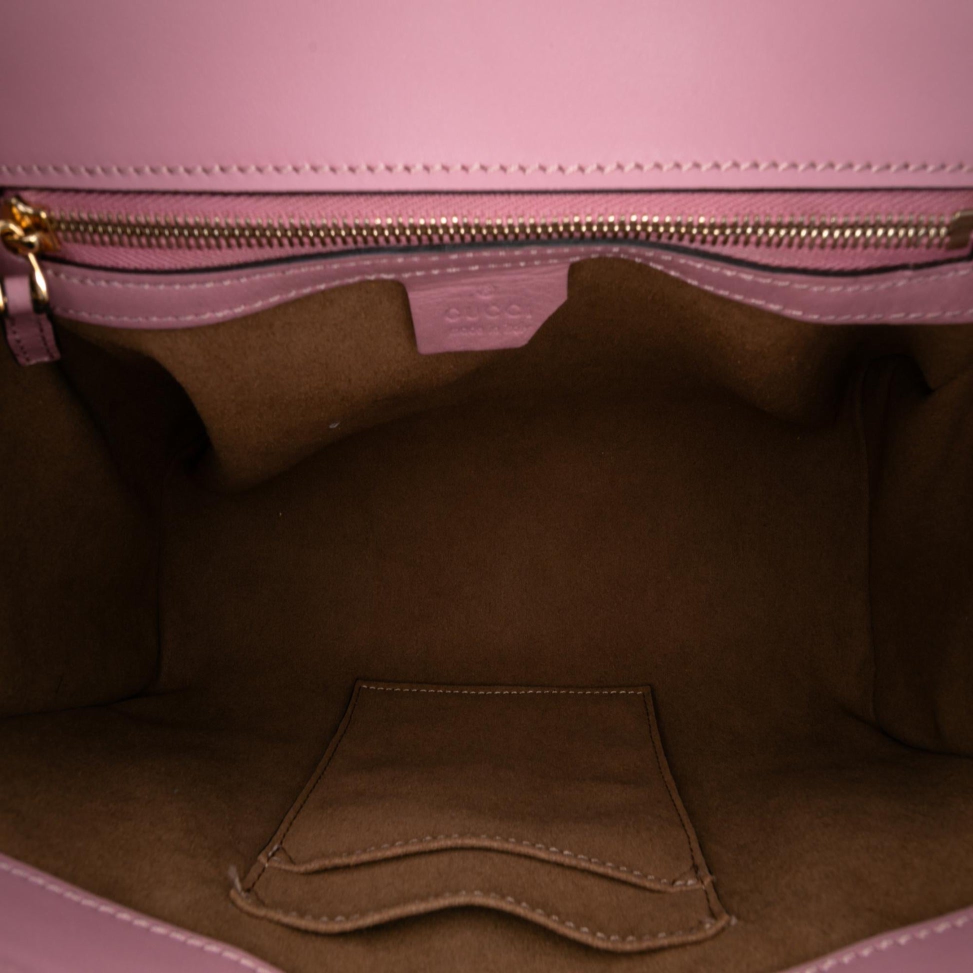 Gucci Medium Leather Padlock Shoulder Bag