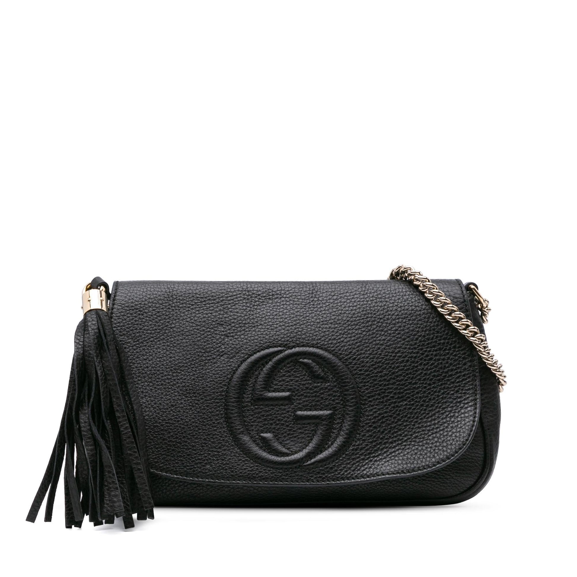 Gucci Chain Leather Crossbody