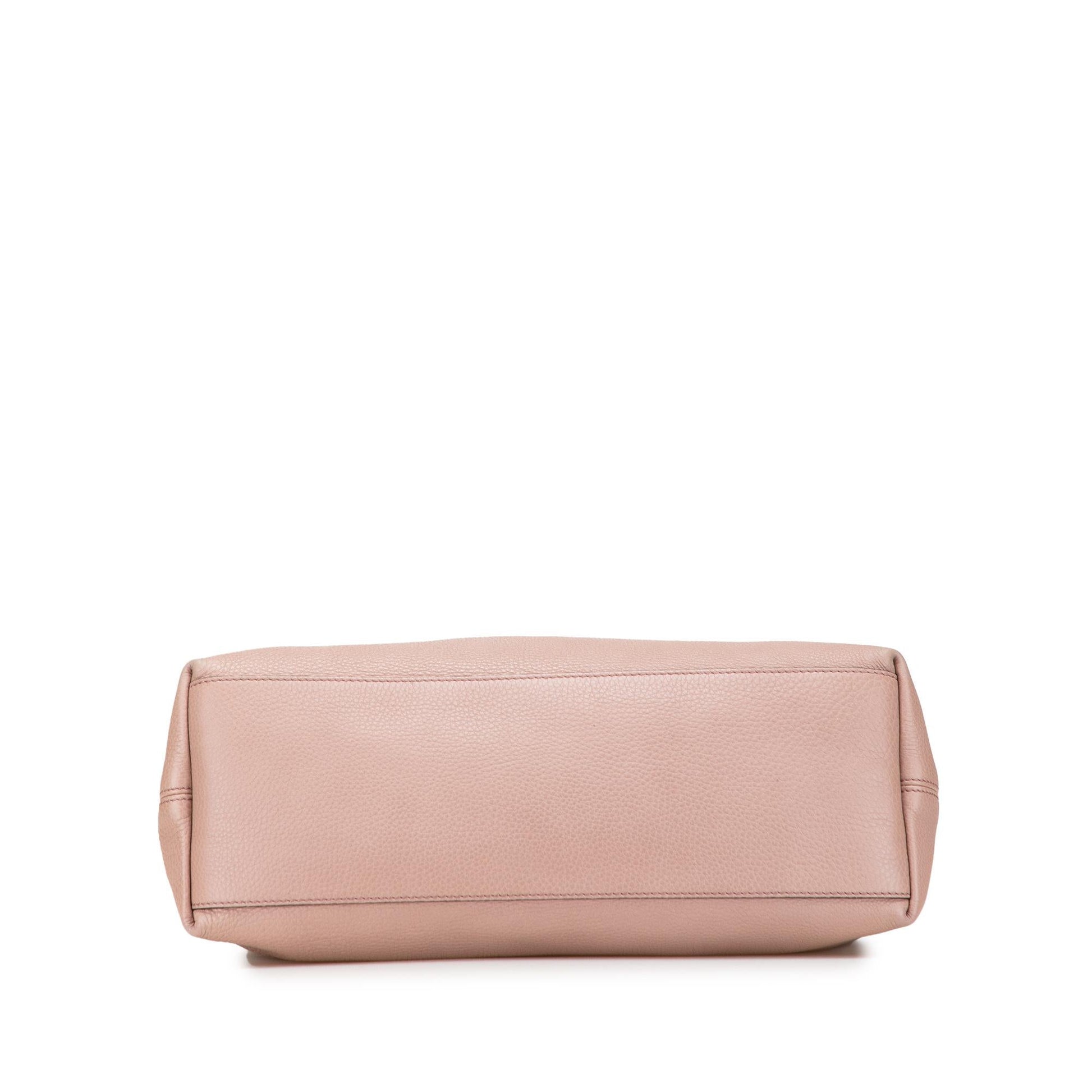 Gucci Medium Leather Soho Chain Tote