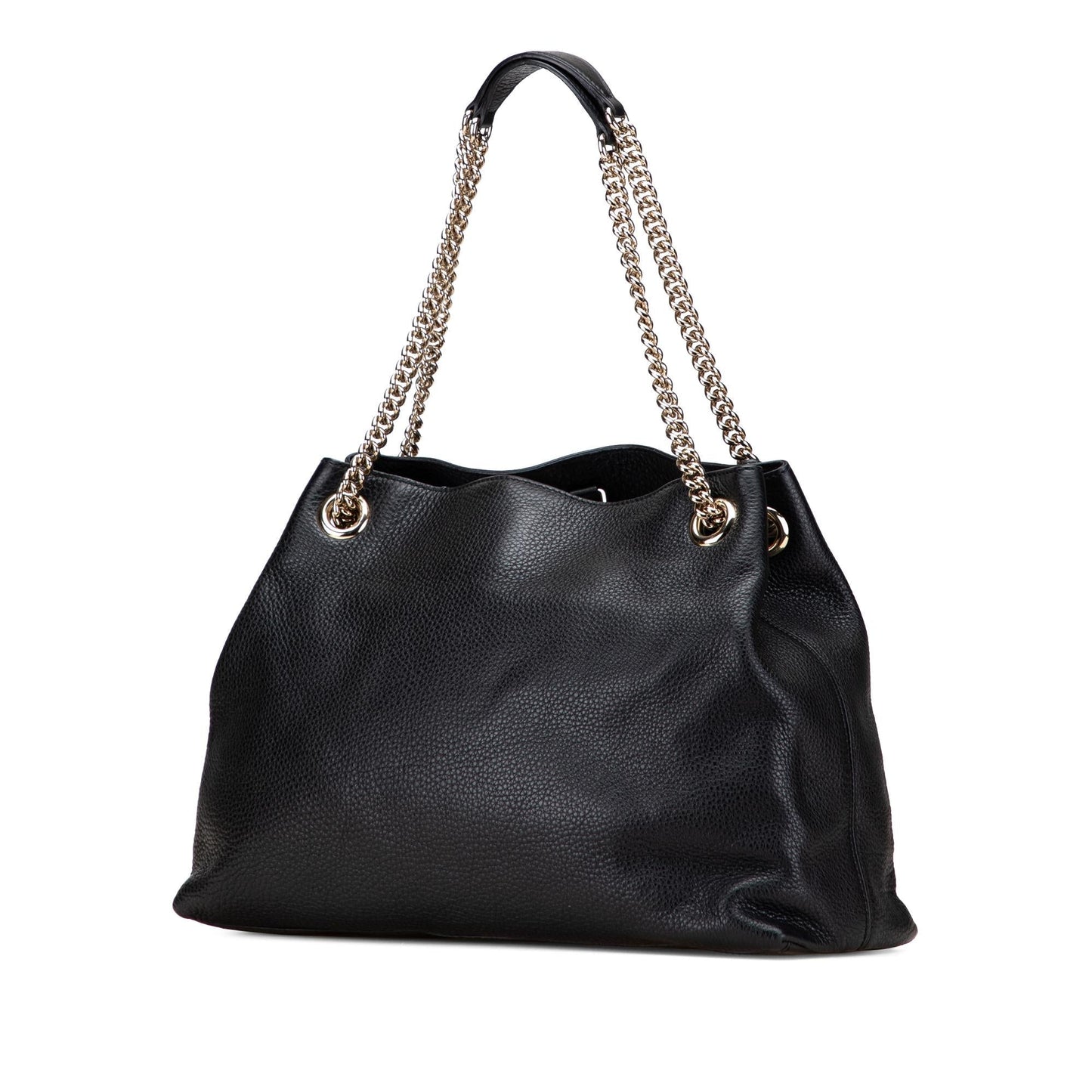 Gucci Medium Leather Soho Chain Tote