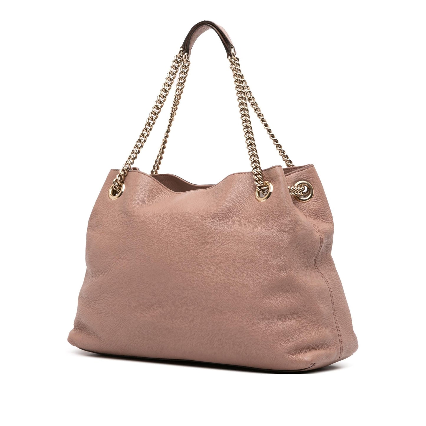 Gucci Medium Leather Soho Chain Tote