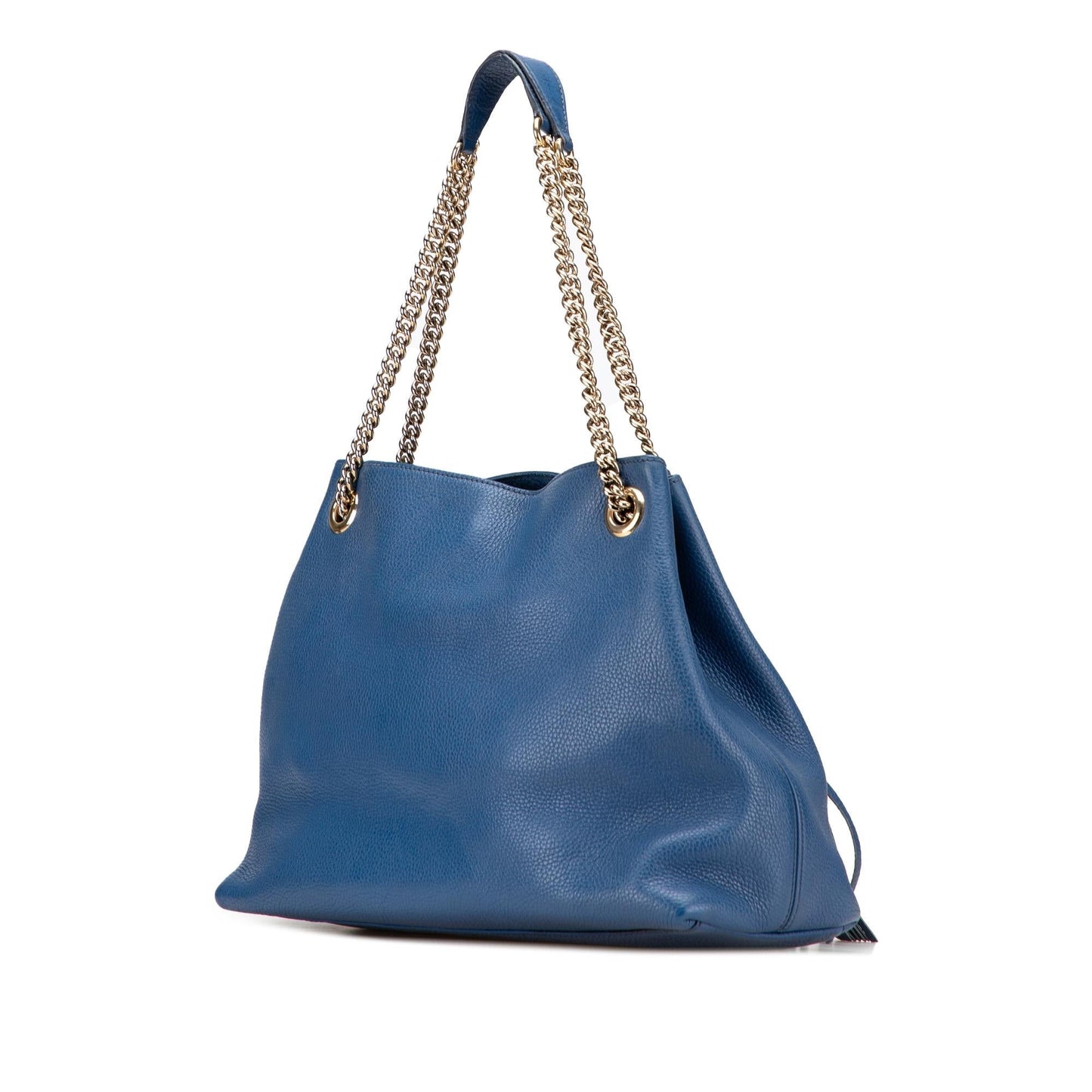 Gucci Medium Leather Soho Chain Tote