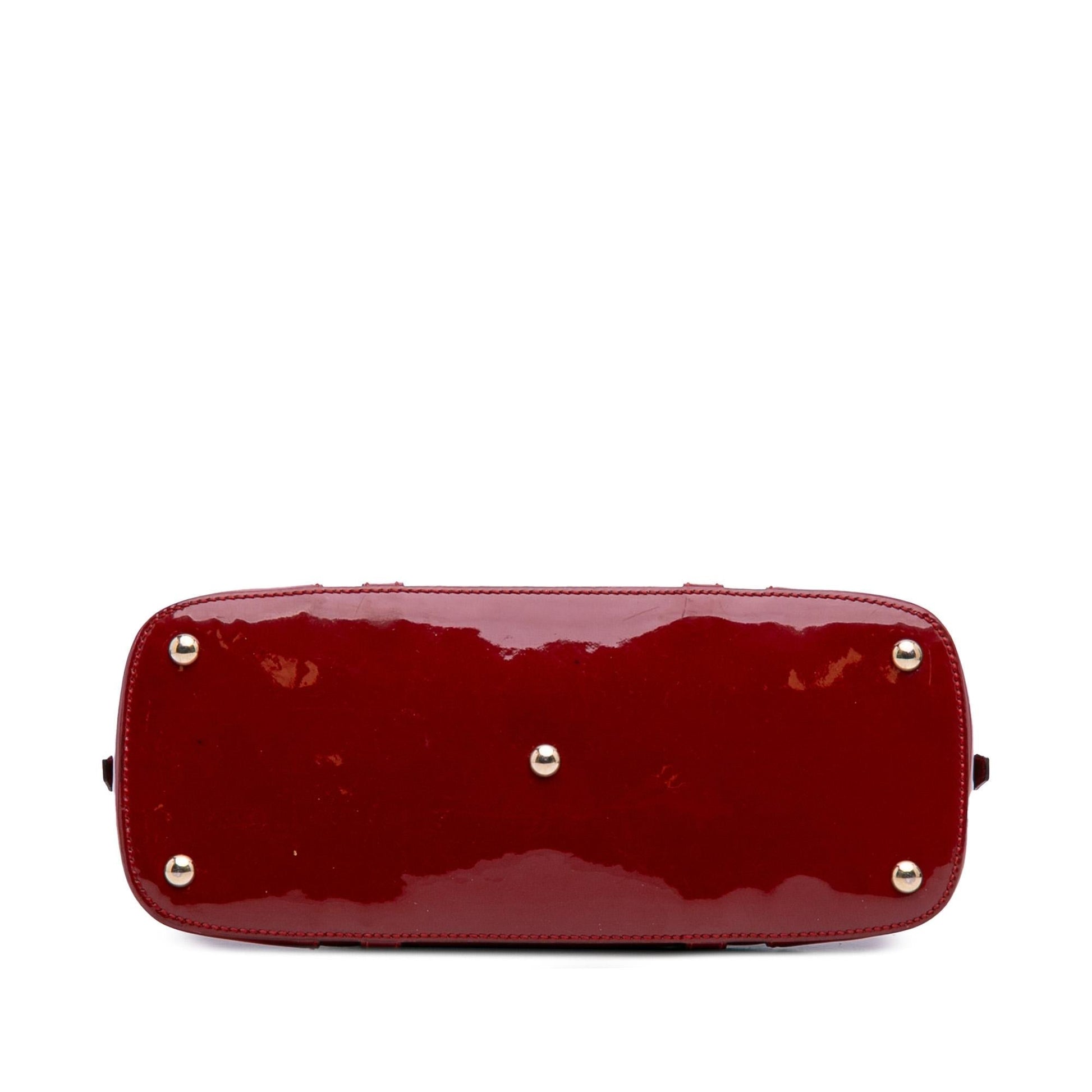 Gucci Medium Microguccissima Patent Nice Dome Satchel