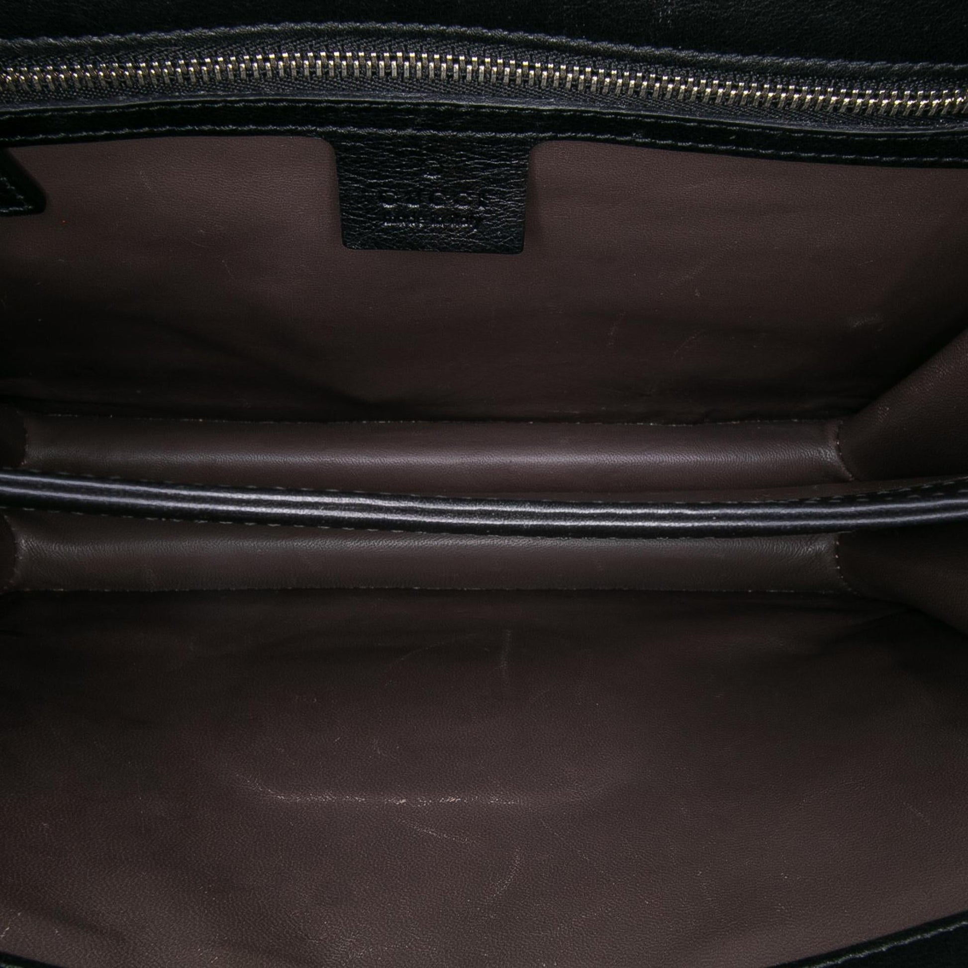 Gucci Medium Patent Dollar Interlocking G Crossbody