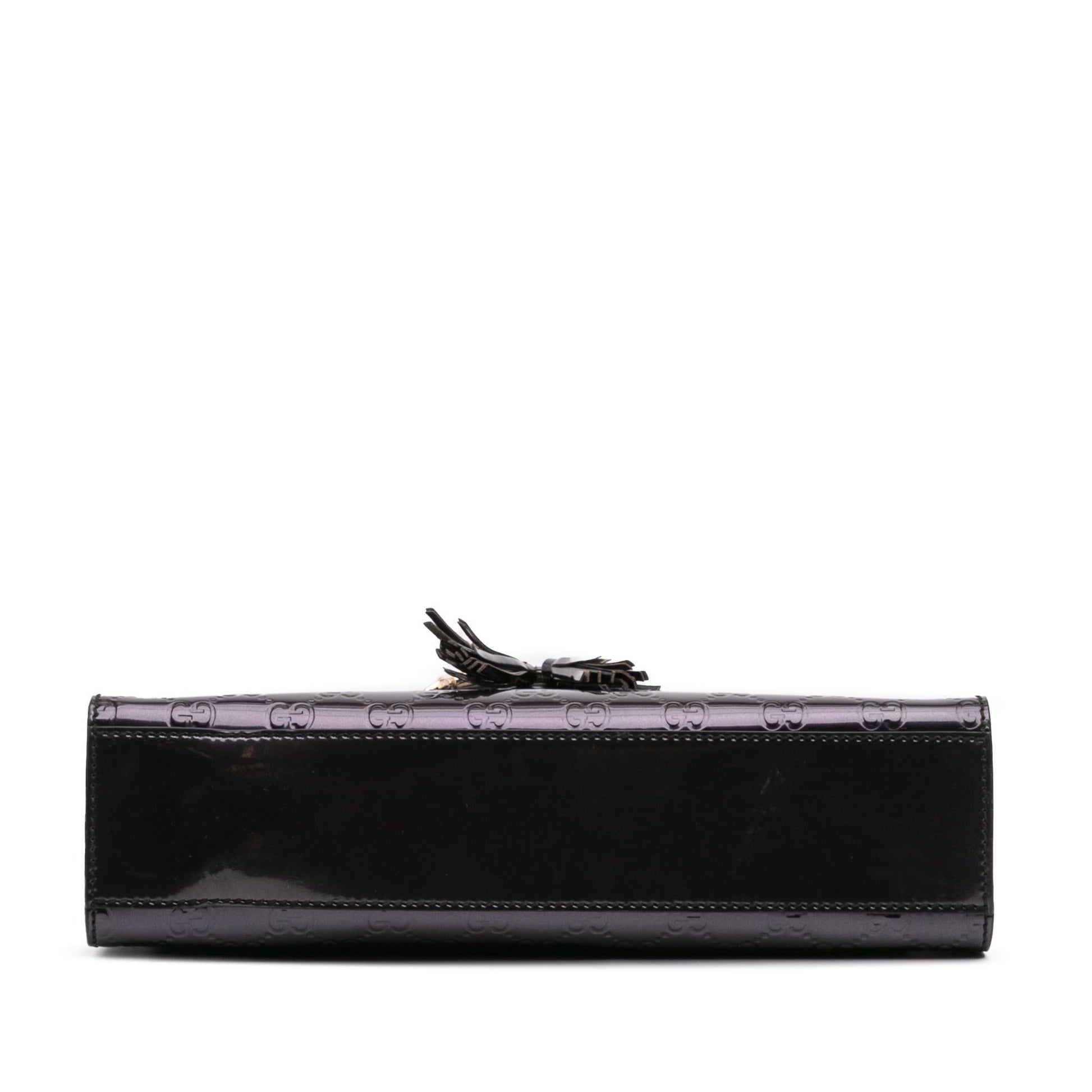 Gucci Medium Patent Guccissima Emily Shoulder Bag