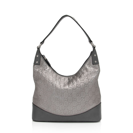 Gucci Nylon Leather Shoulder Bag