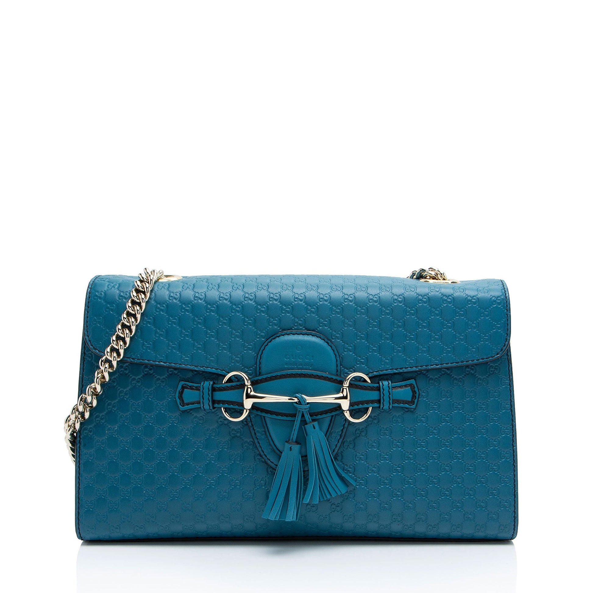 Gucci Microguccissima Leather Emily Medium Shoulder Bag