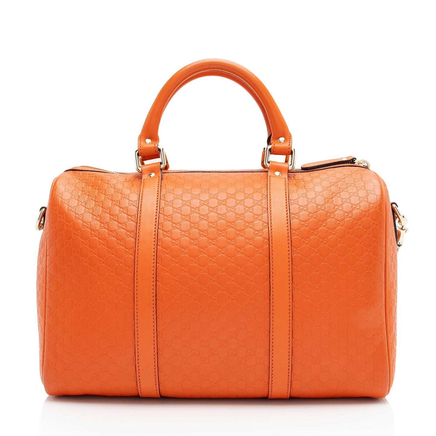 Gucci Leather Canvas Shoulder Bag