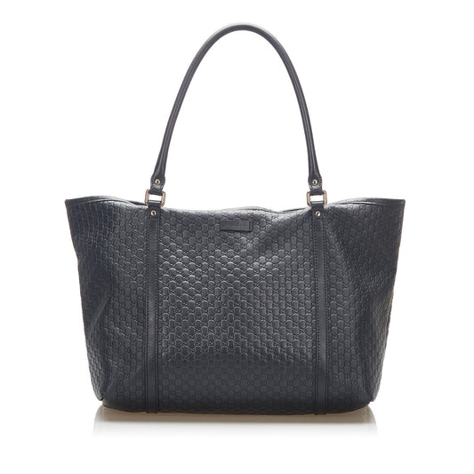 Gucci Guccissima Leather Tote Style 19
