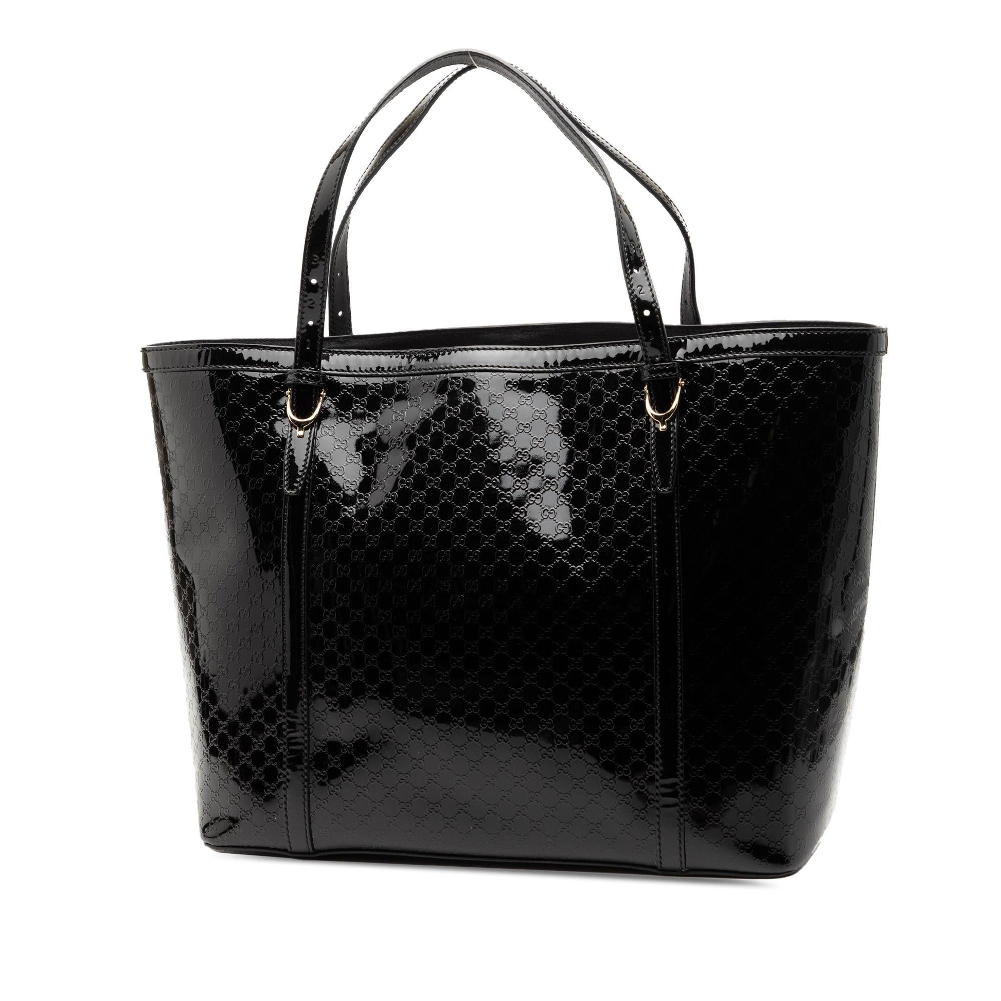 Gucci Microguccissima Patent Nice Tote