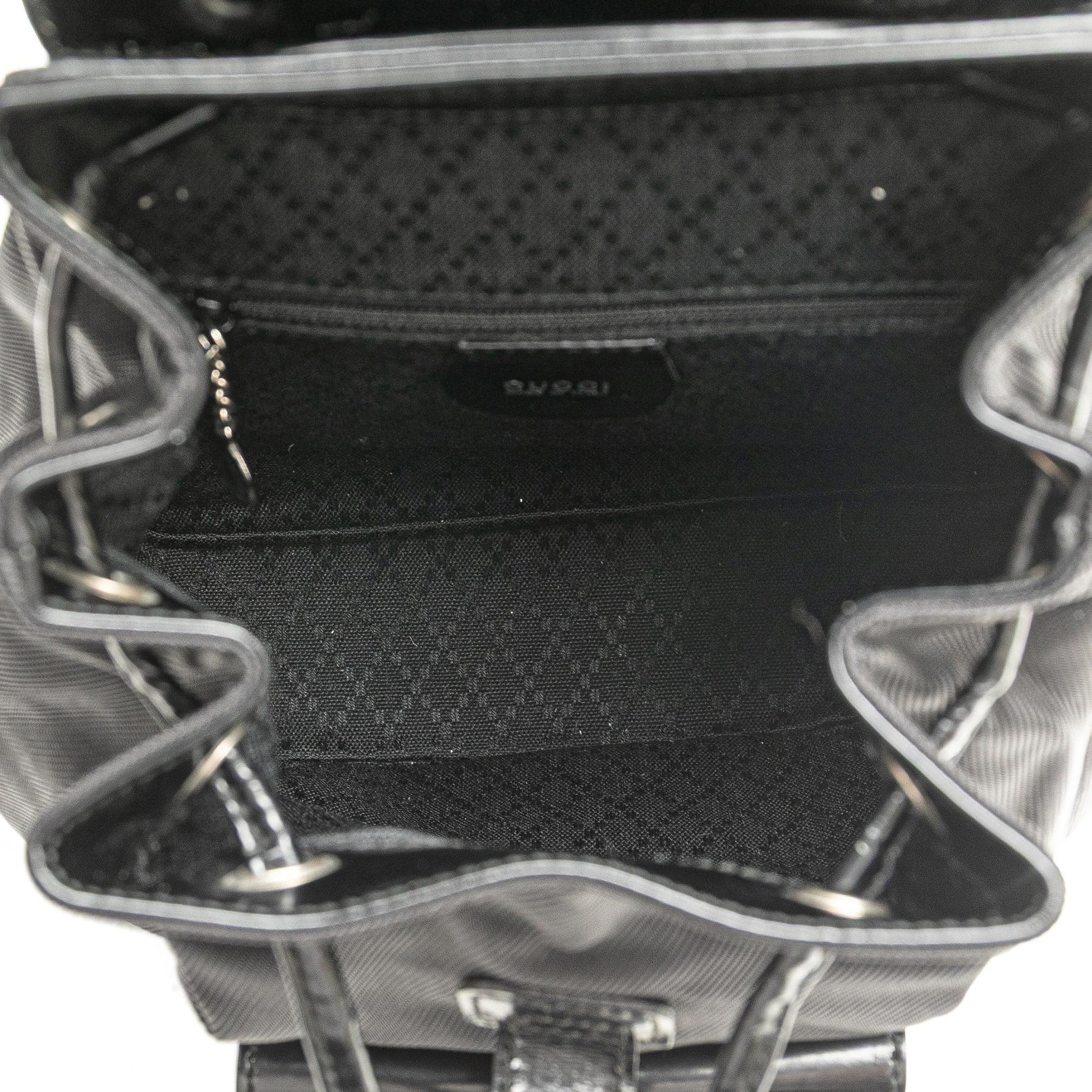 Gucci Mini Bamboo Nylon Backpack