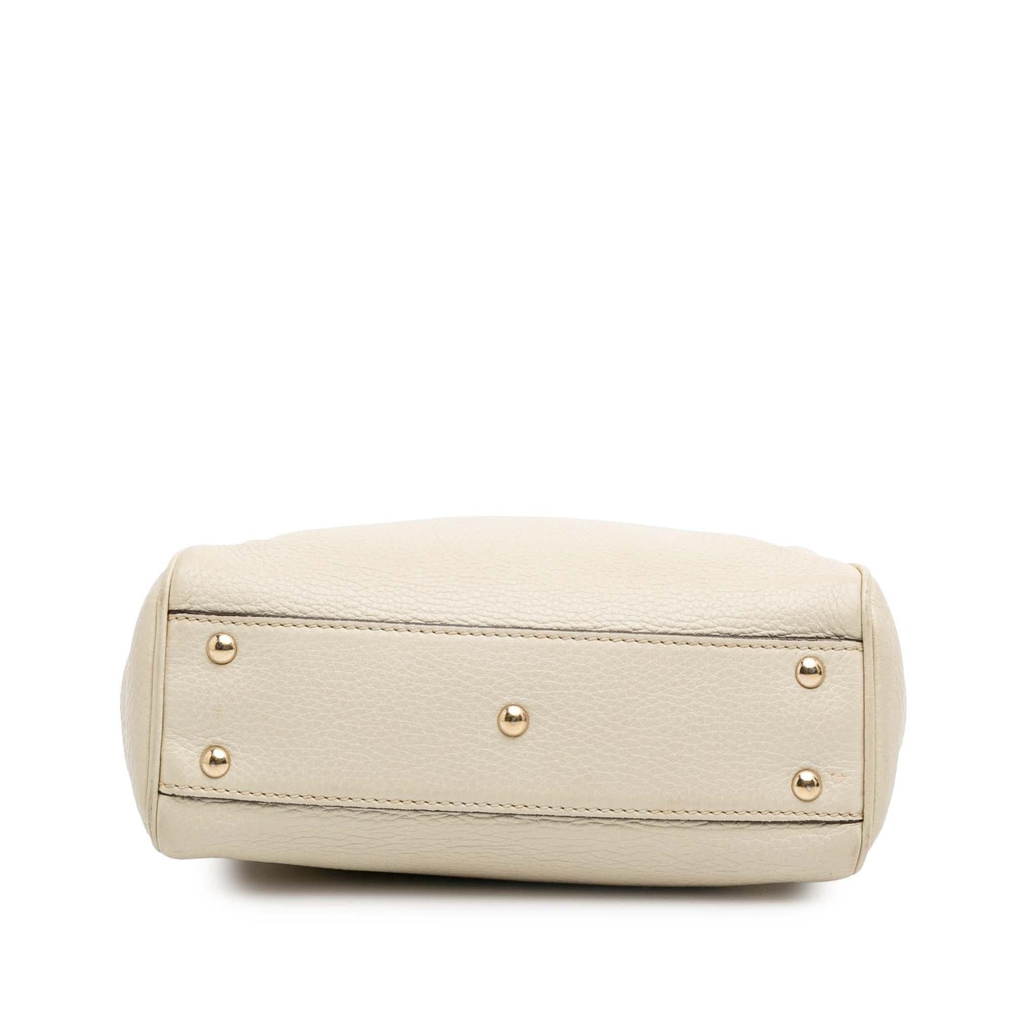 Gucci Mini Calfskin Bamboo Shopper Satchel
