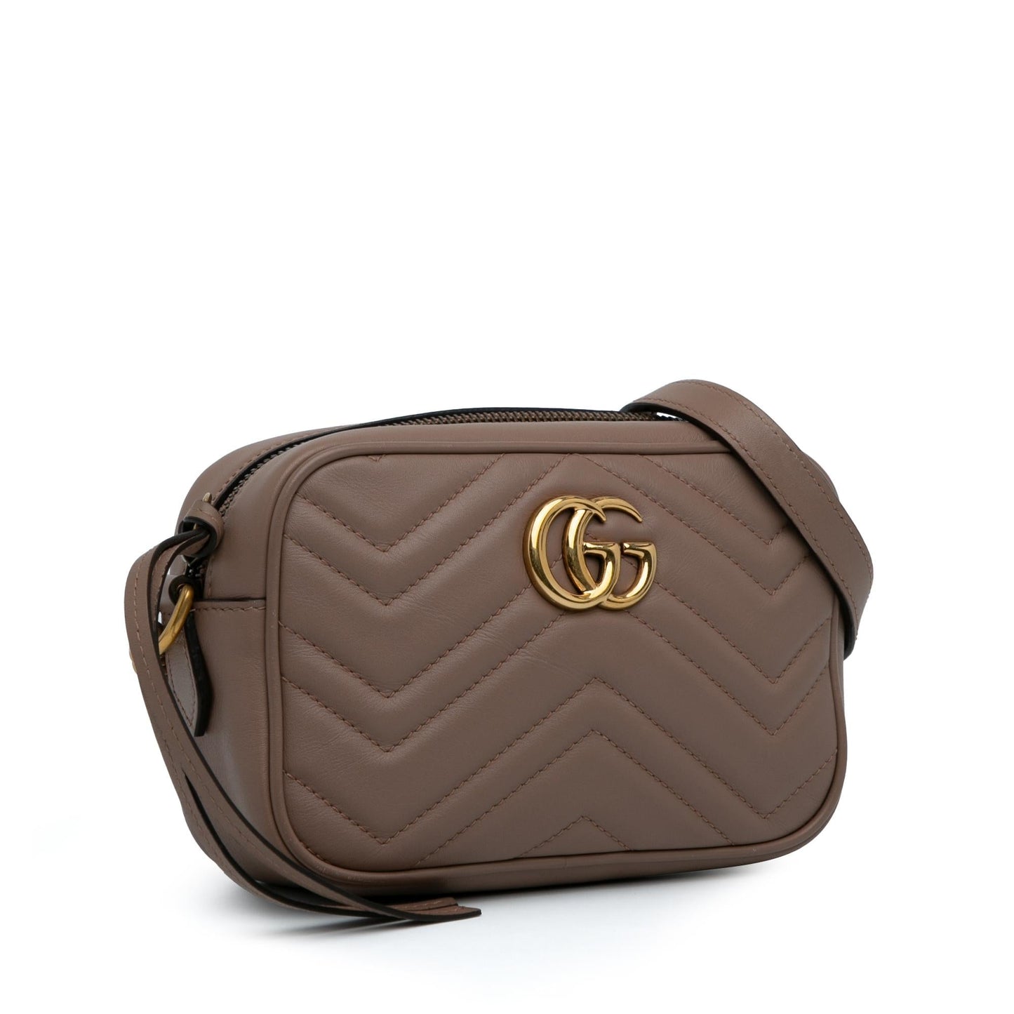 Gucci Mini GG Marmont Matelasse Crossbody (SHG-)