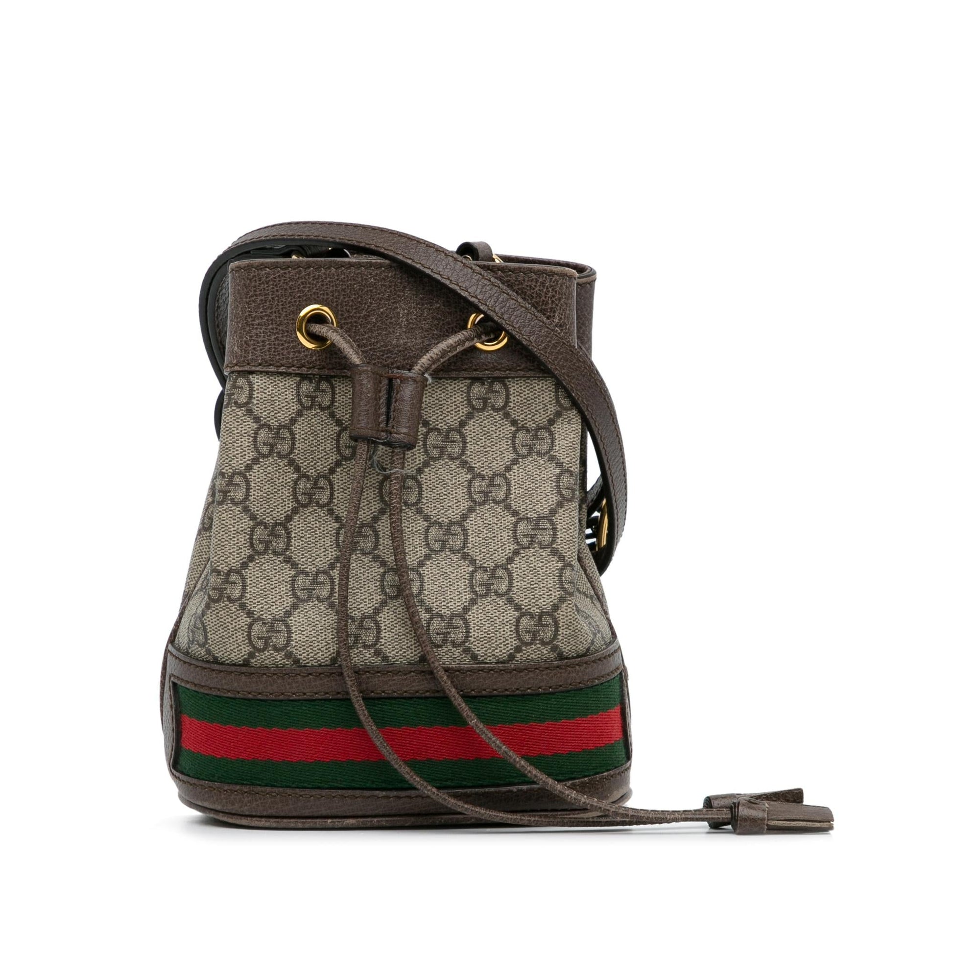 Gucci Mini Canvas Shoulder Bag