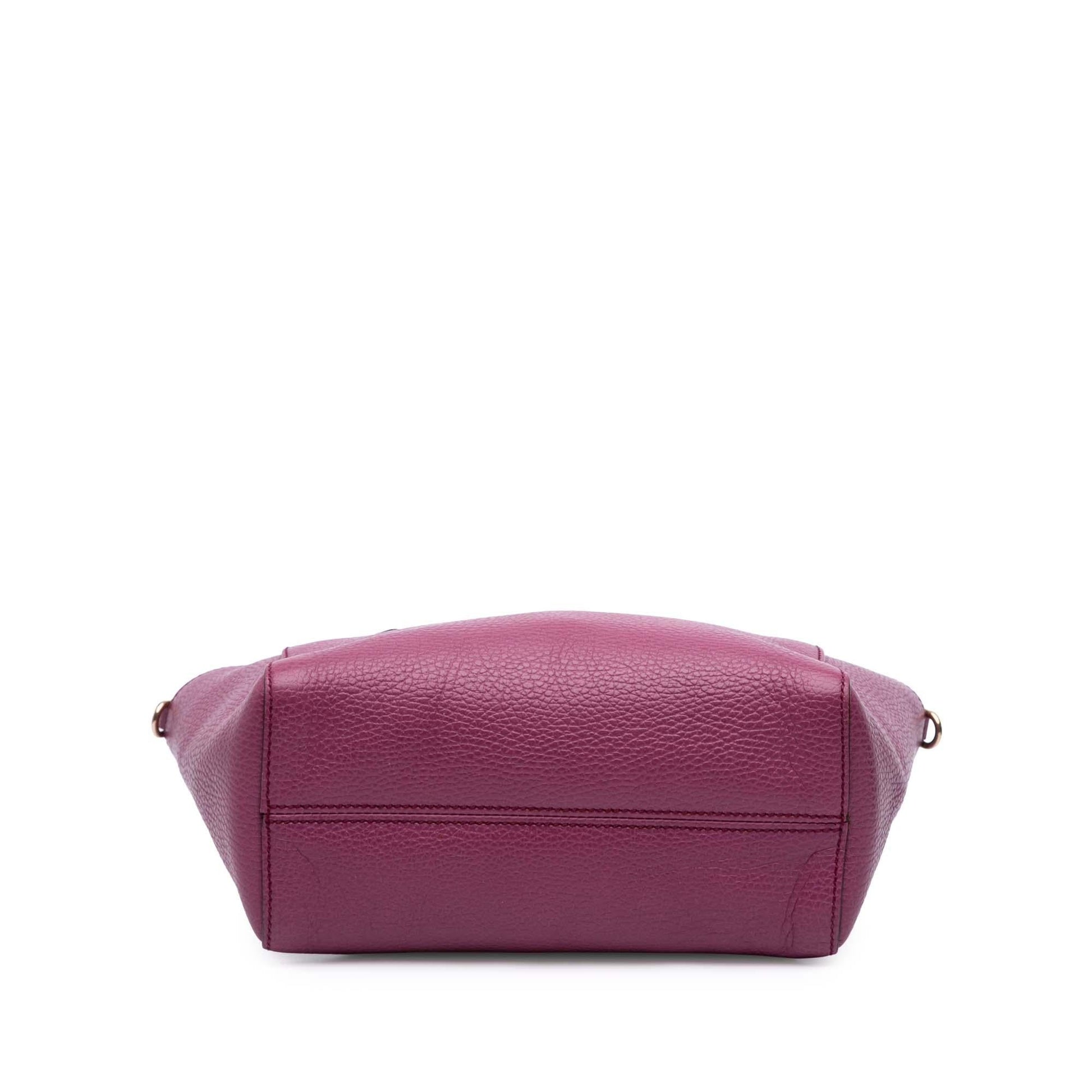 Gucci Mini Leather Swing Satchel