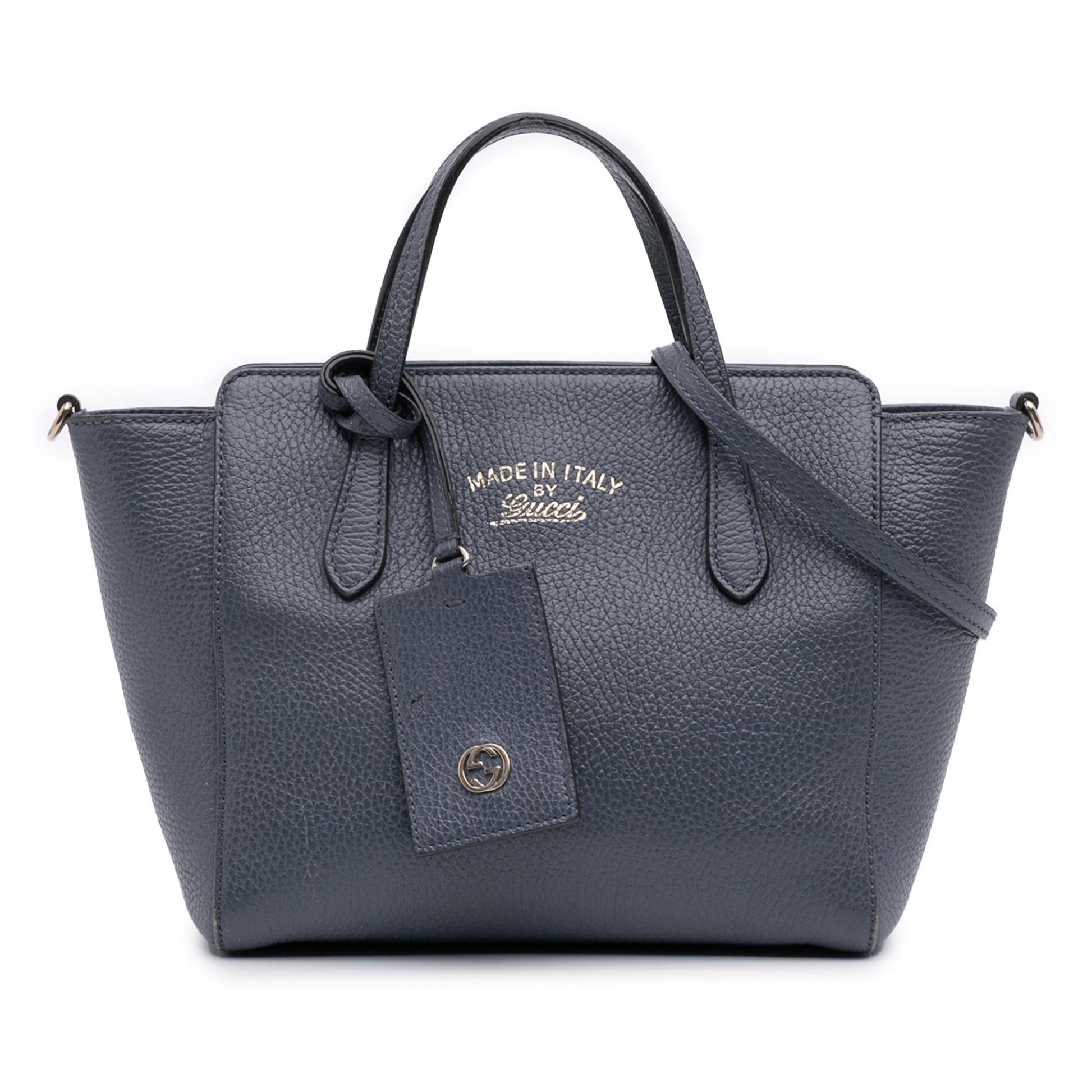 Gucci Mini Leather Swing Satchel