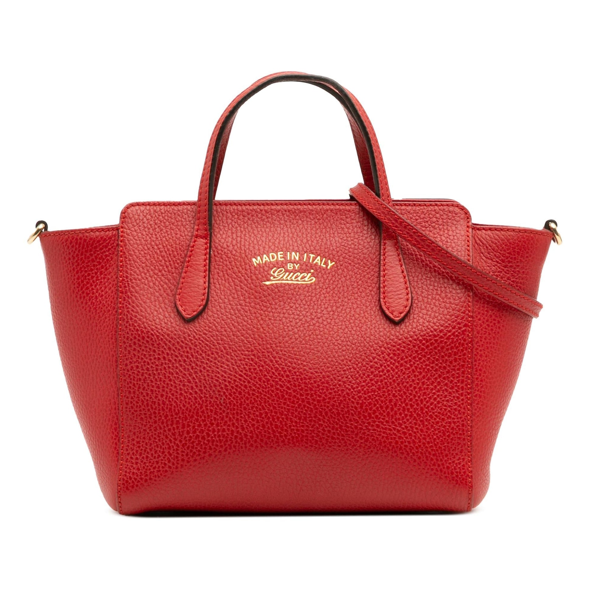 Gucci Mini Leather Swing Satchel