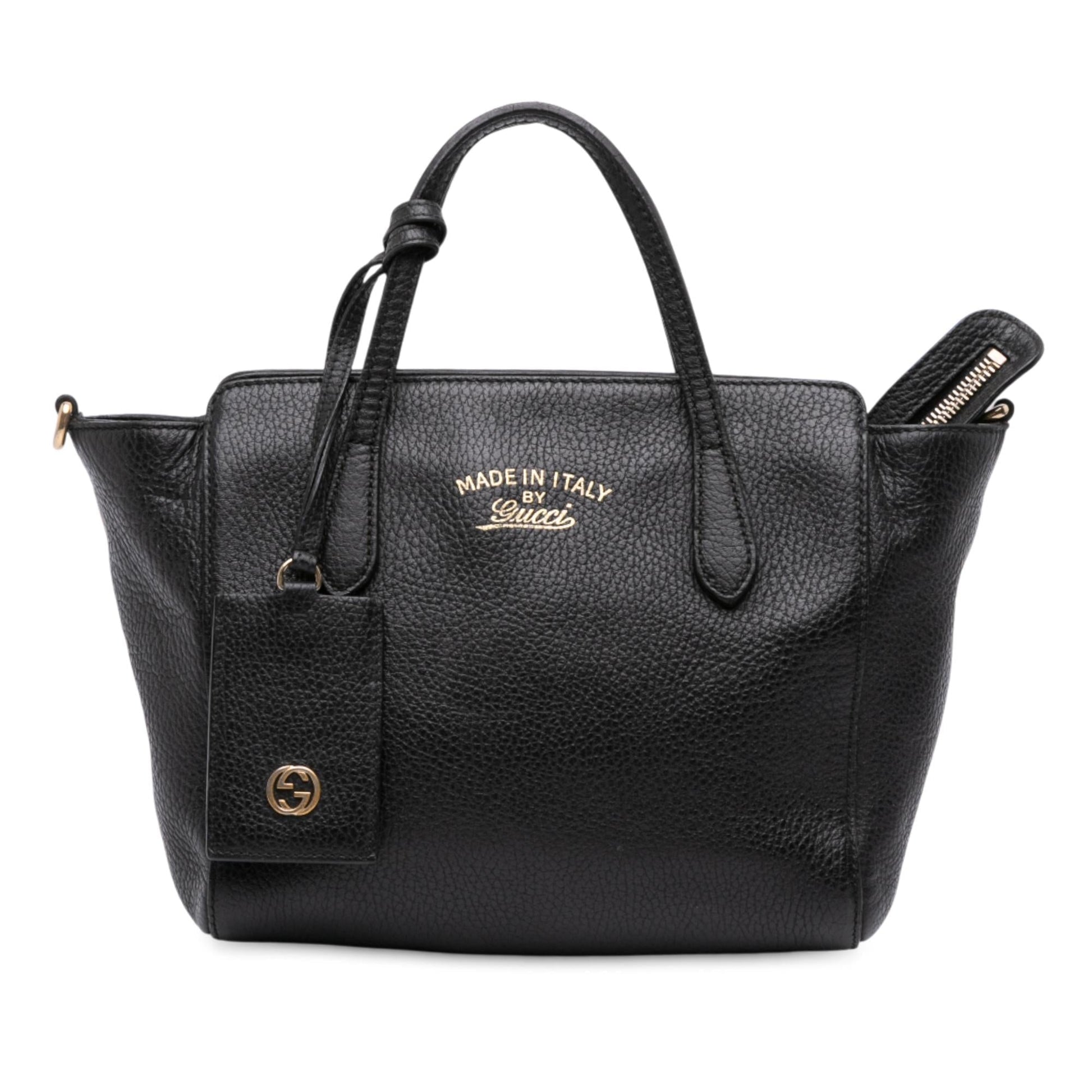 Gucci Mini Leather Swing Satchel