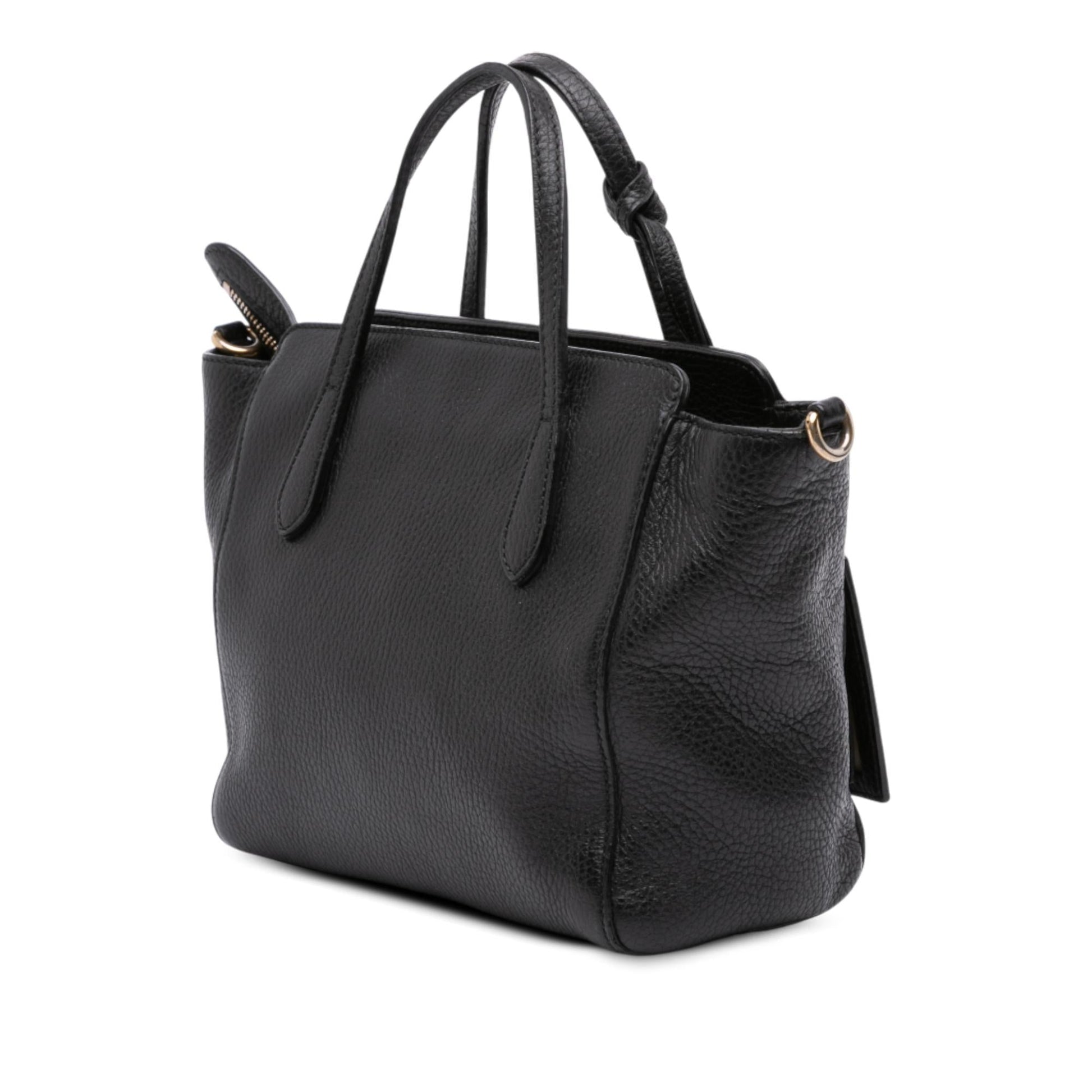 Gucci Mini Leather Swing Satchel