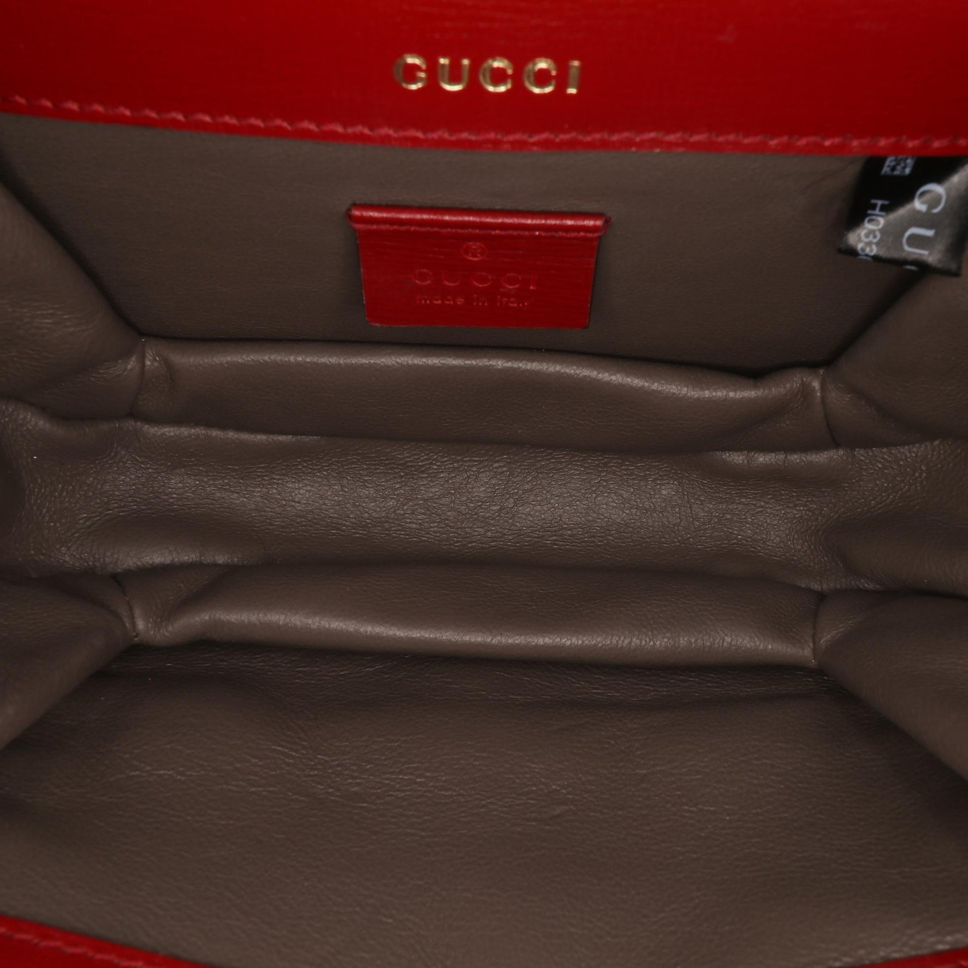 Gucci Mini Leather Sylvie 1969 Crossbody
