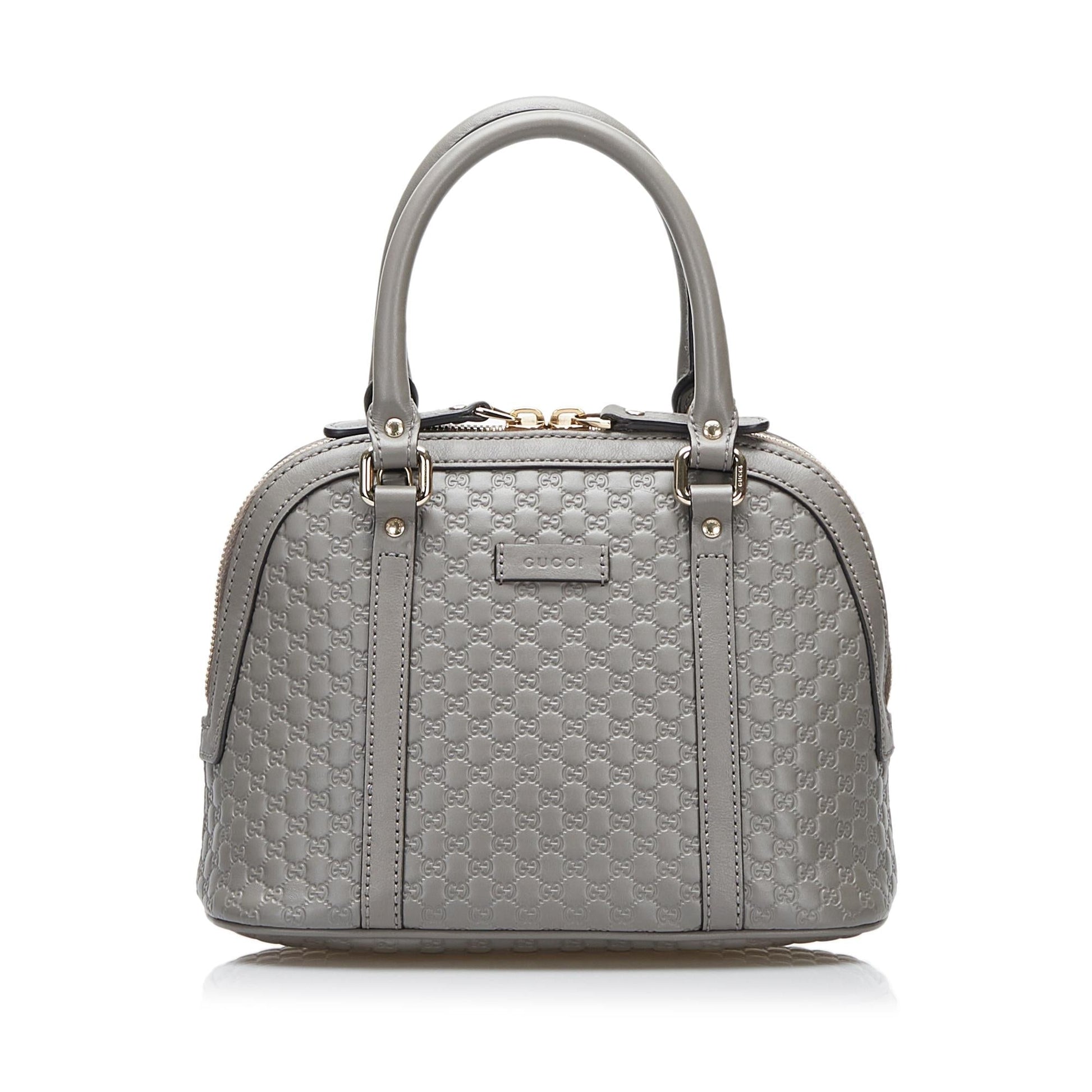 Gucci Mini Microguccissima Dome Satchel (SHG-Iq6jBw)