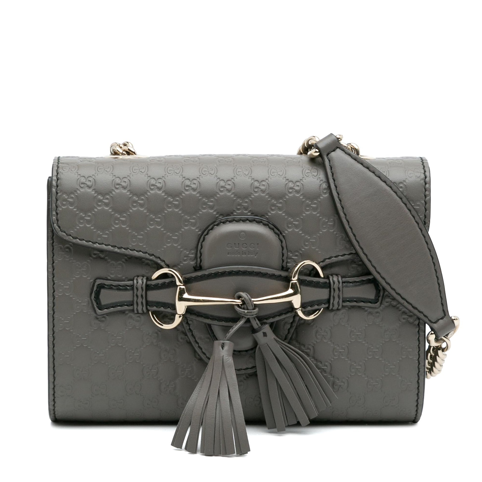 Gucci Mini Microguccissima Emily Crossbody