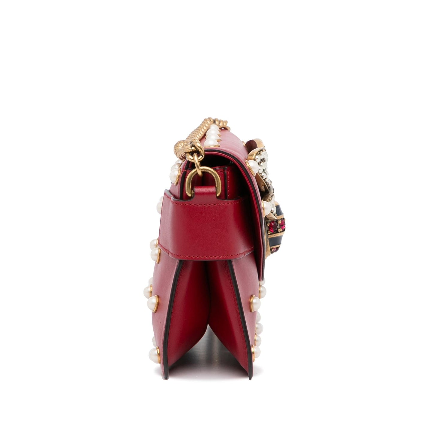 Gucci Monogram Leather Mini Crossbody