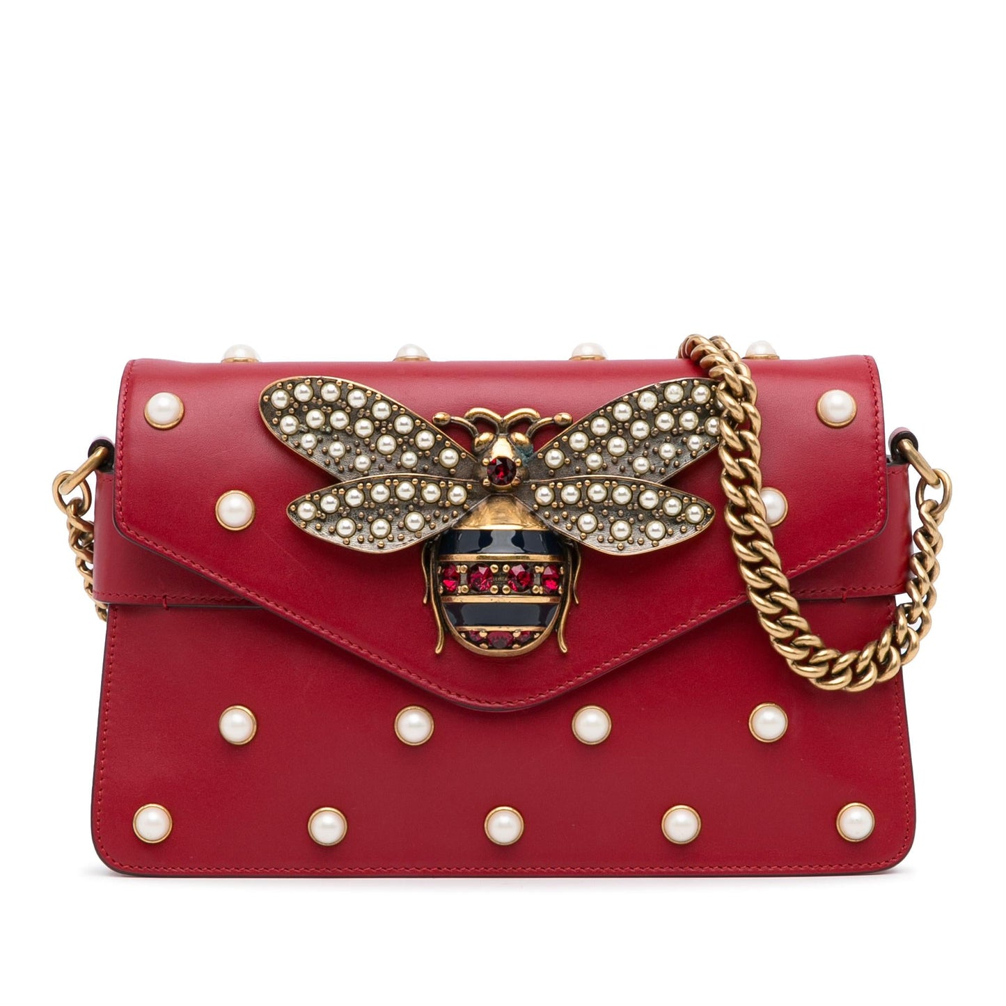 Gucci Monogram Leather Mini Crossbody
